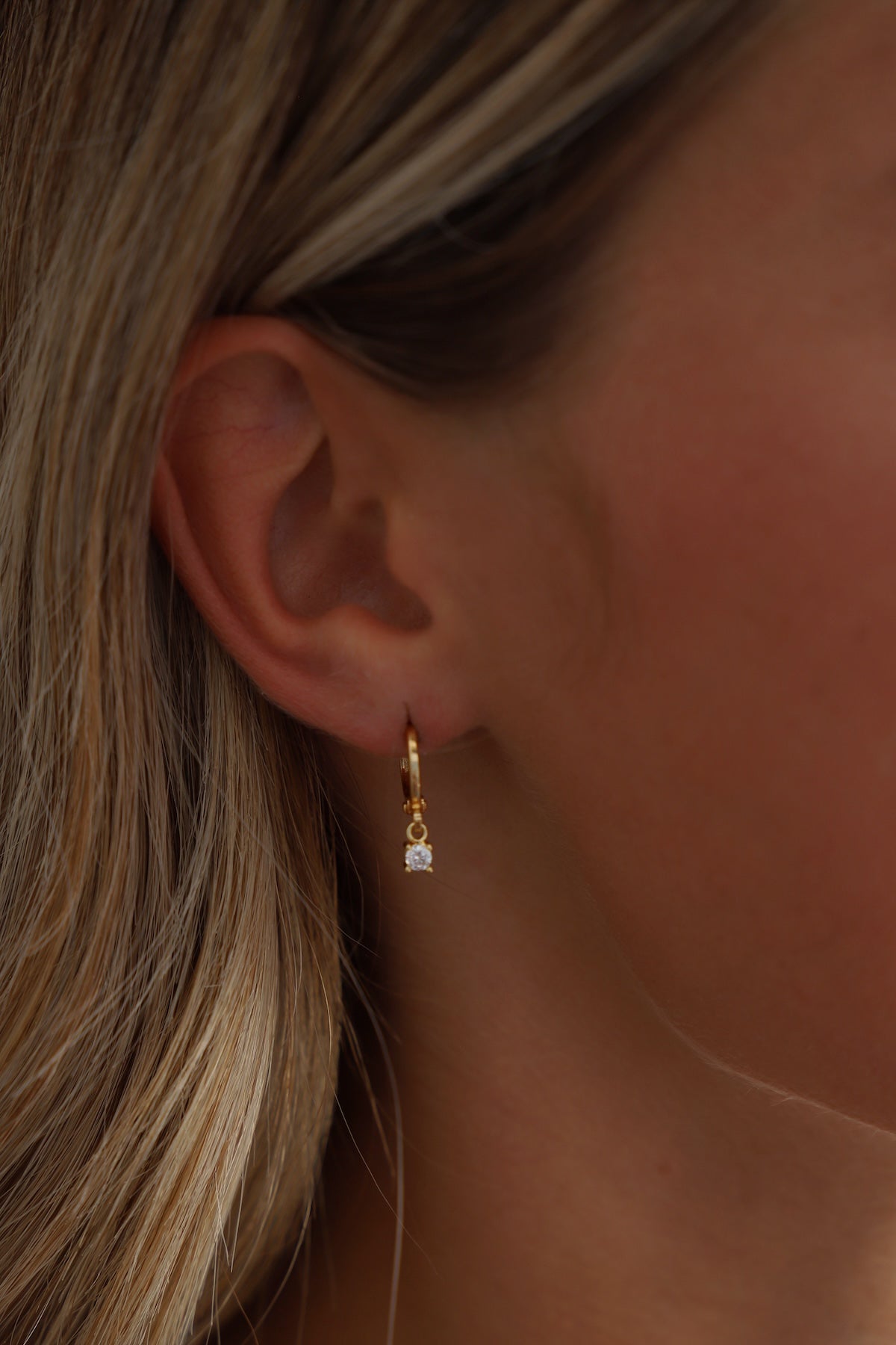 MINIATURE CZ DROP EARRINGS - Concordia Style Boutique