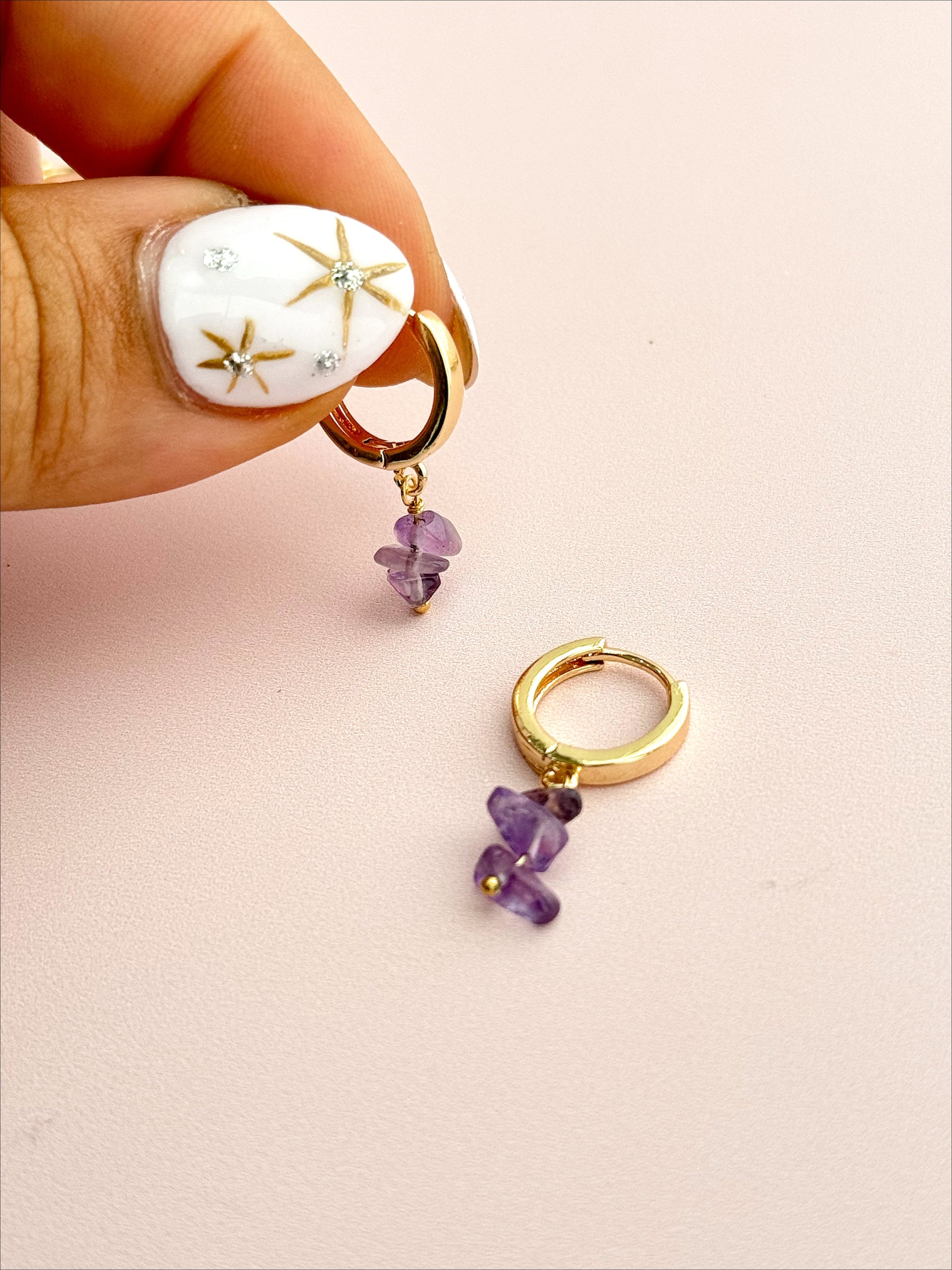 Gemstone Huggies - Concordia Style Boutique