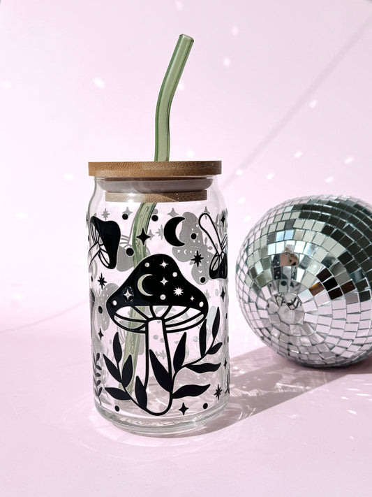 Celestial Mushroom Glass Cup - Concordia Style Boutique