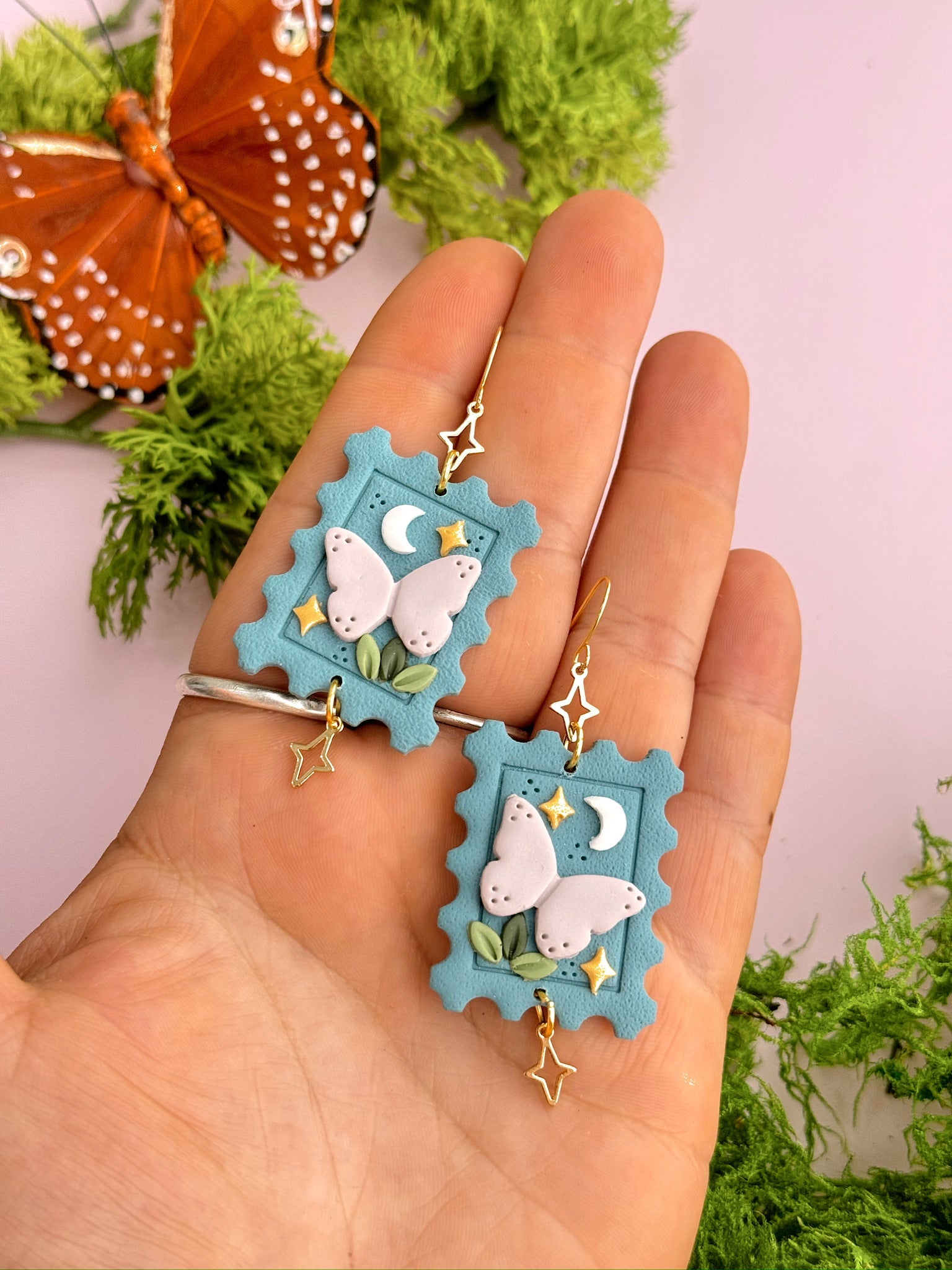 Butterfly Stamp Dangles - Concordia Style Boutique