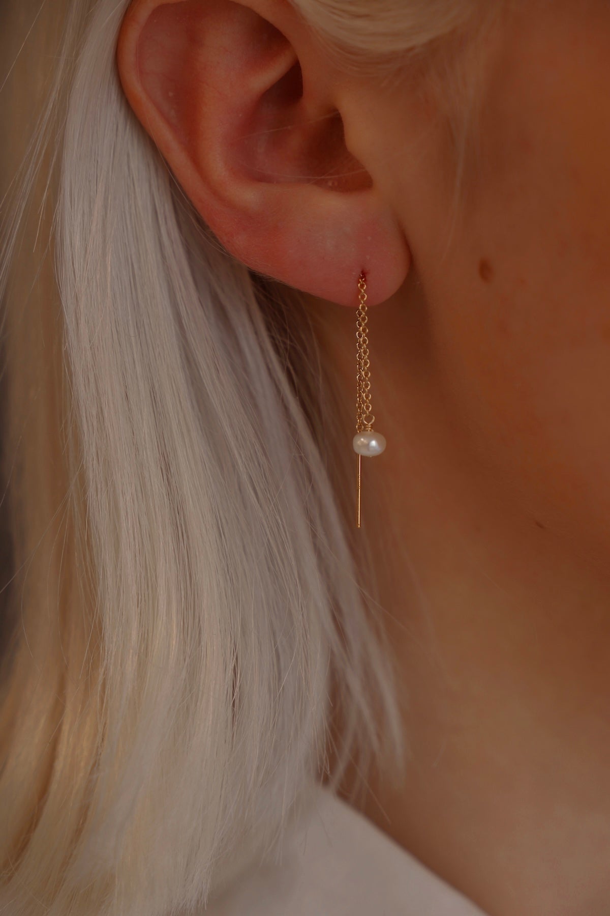 ANASTASIA PEARL THREADER - Concordia Style Boutique