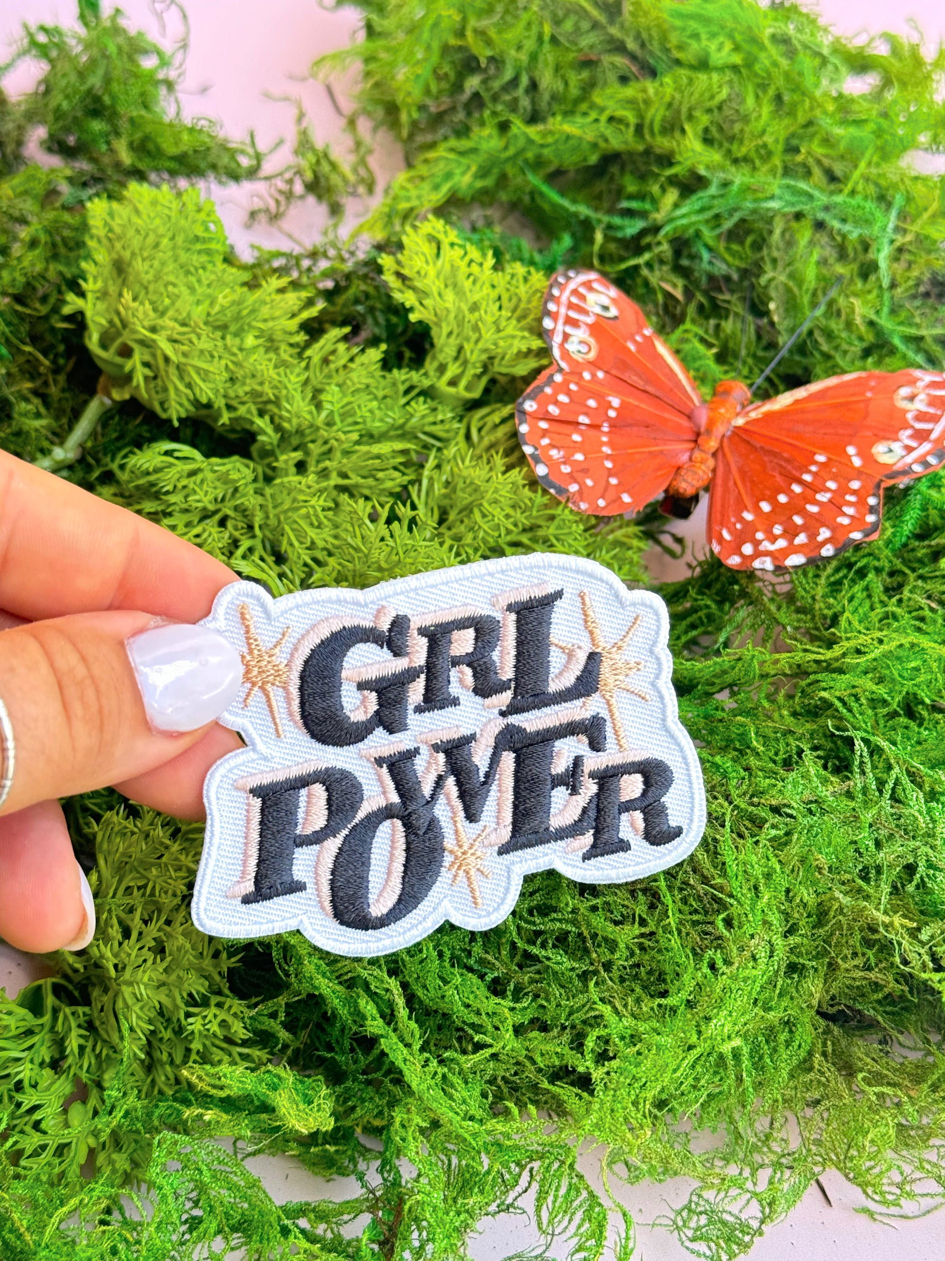 GRL POWER (Iron-On) Patch - Concordia Style Boutique