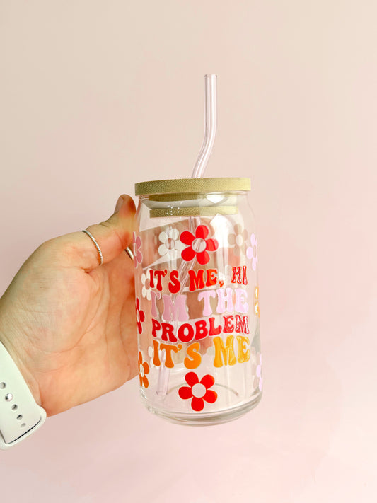 I'm The Problem Glass Cup - Concordia Style Boutique