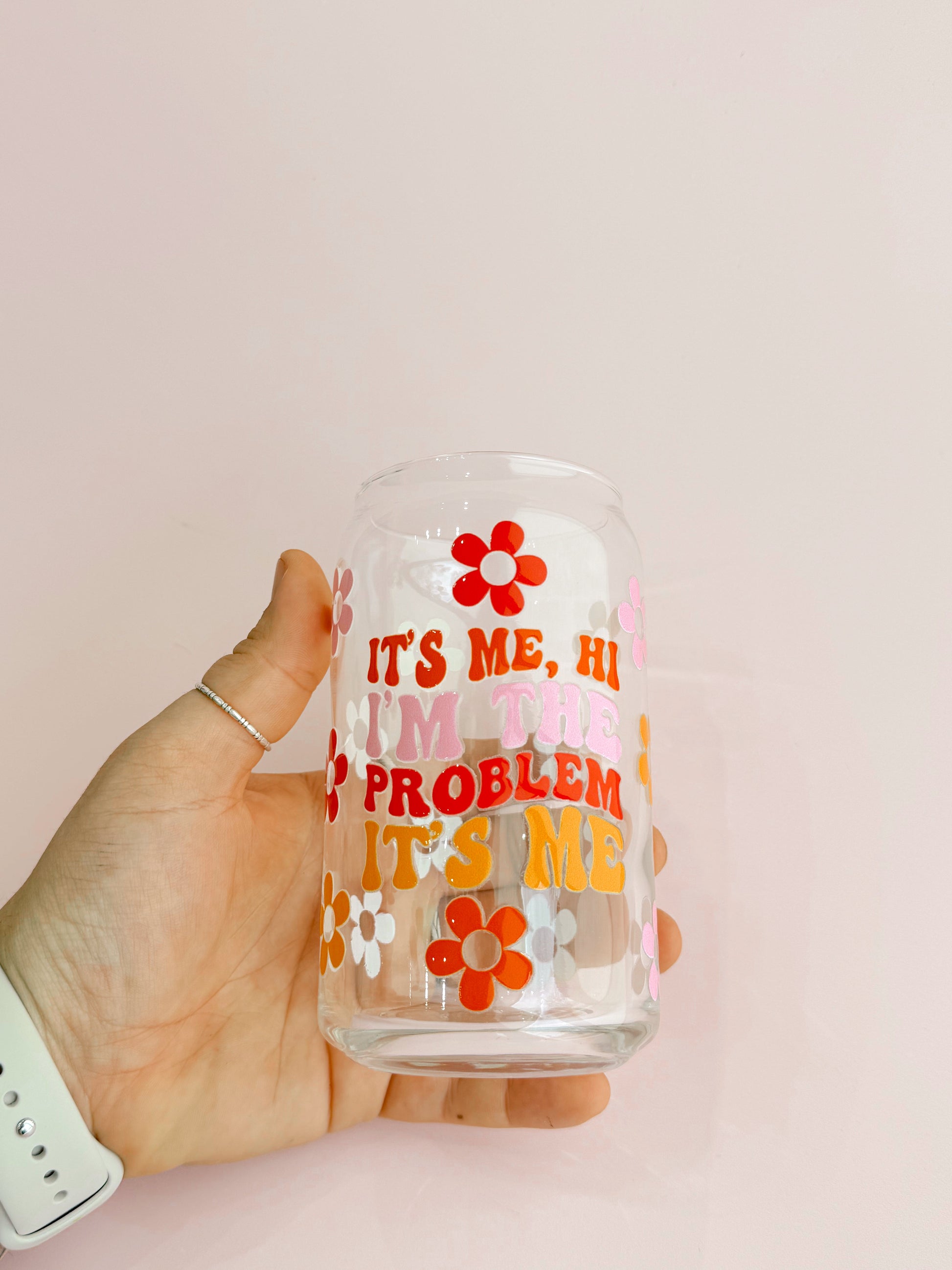 I'm The Problem Glass Cup - Concordia Style Boutique