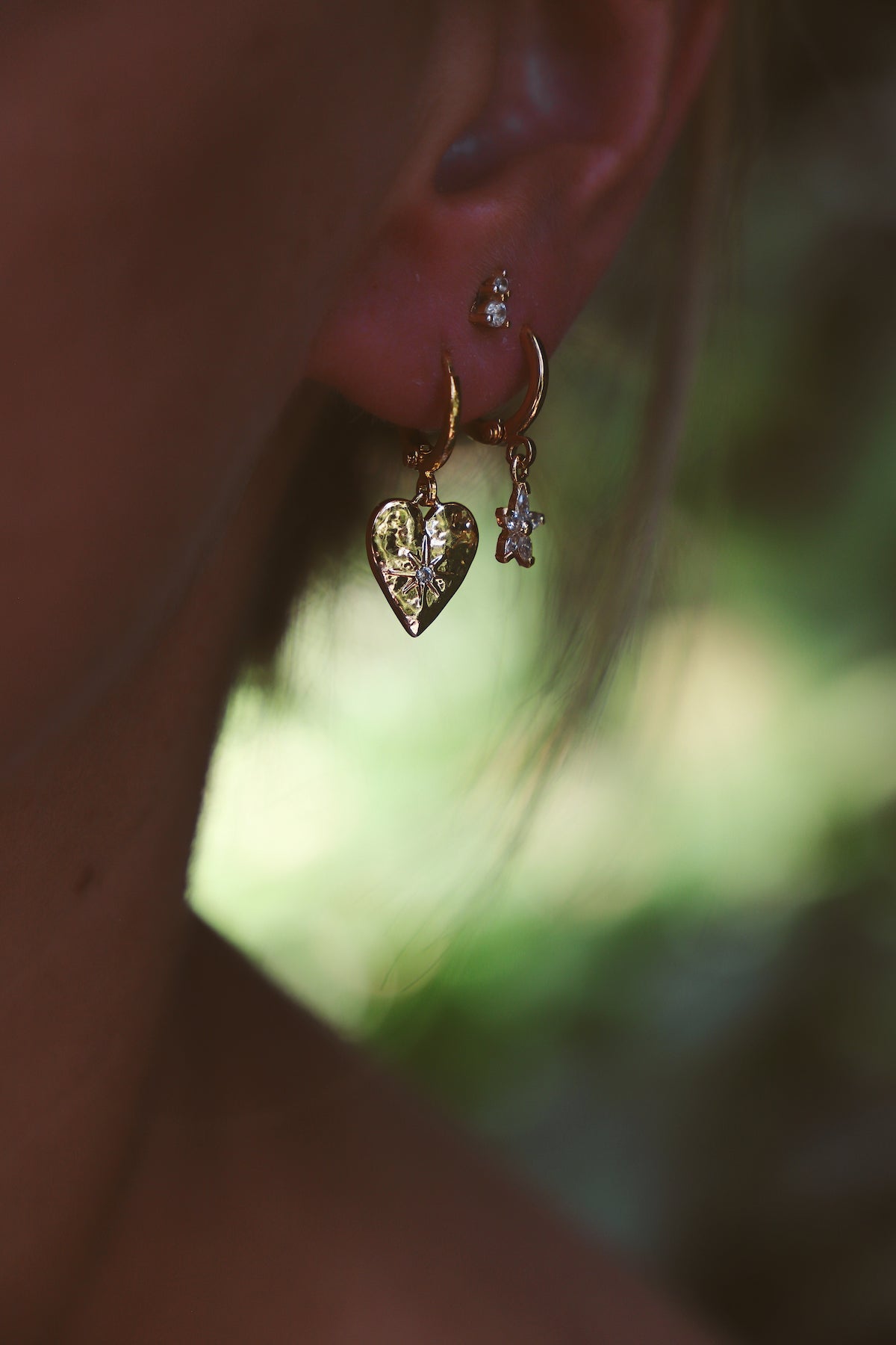 STARBURST HEART HUGGIES - Concordia Style Boutique