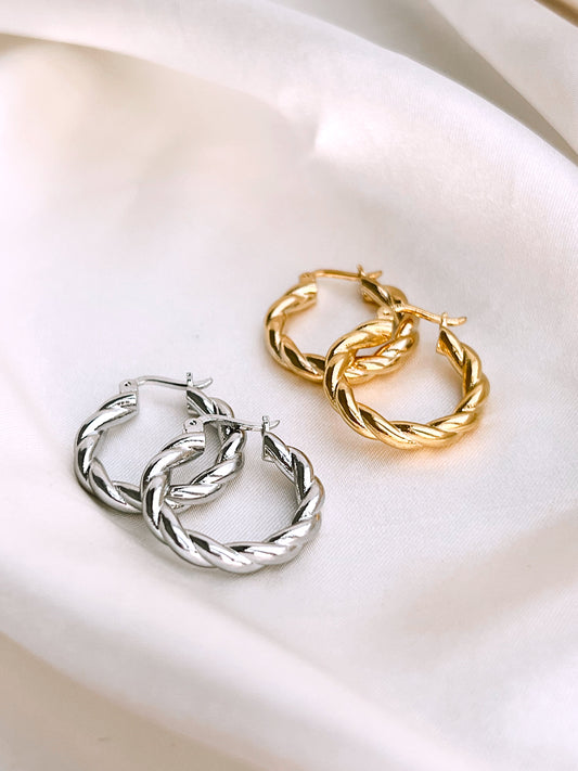 Twist Hoops - Concordia Style Boutique
