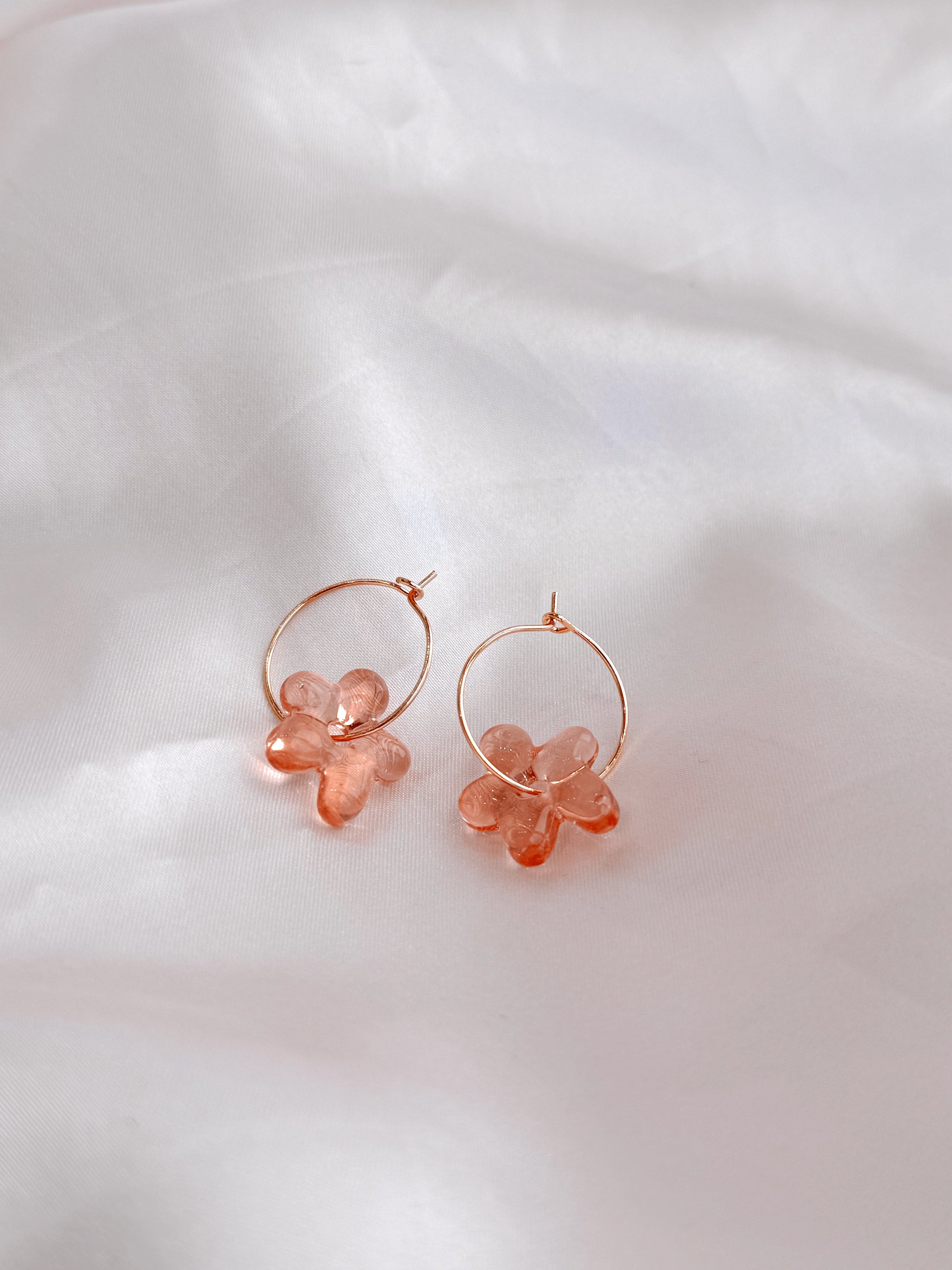 Jelly Flower Hoops - Concordia Style Boutique