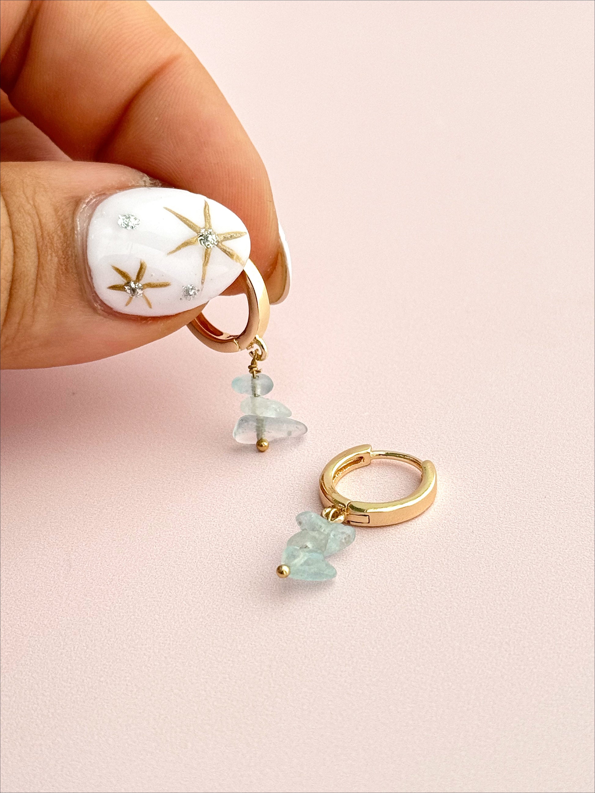 Gemstone Huggies - Concordia Style Boutique