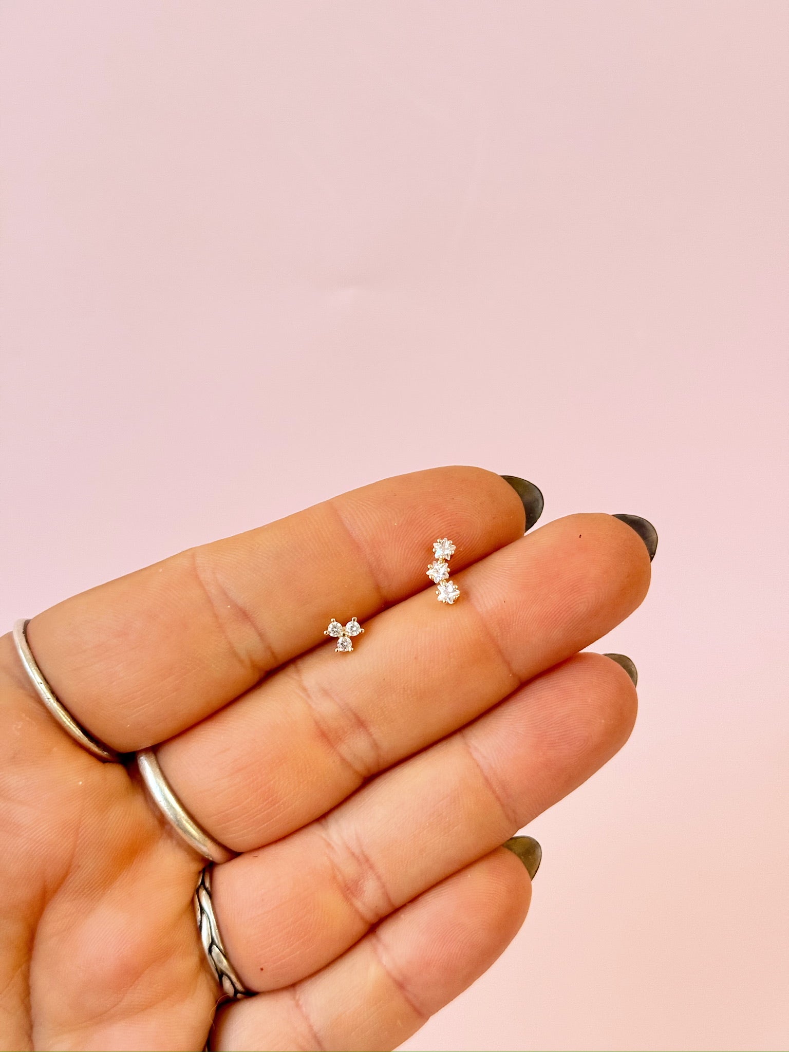 Mismatched CZ Studs - Concordia Style Boutique
