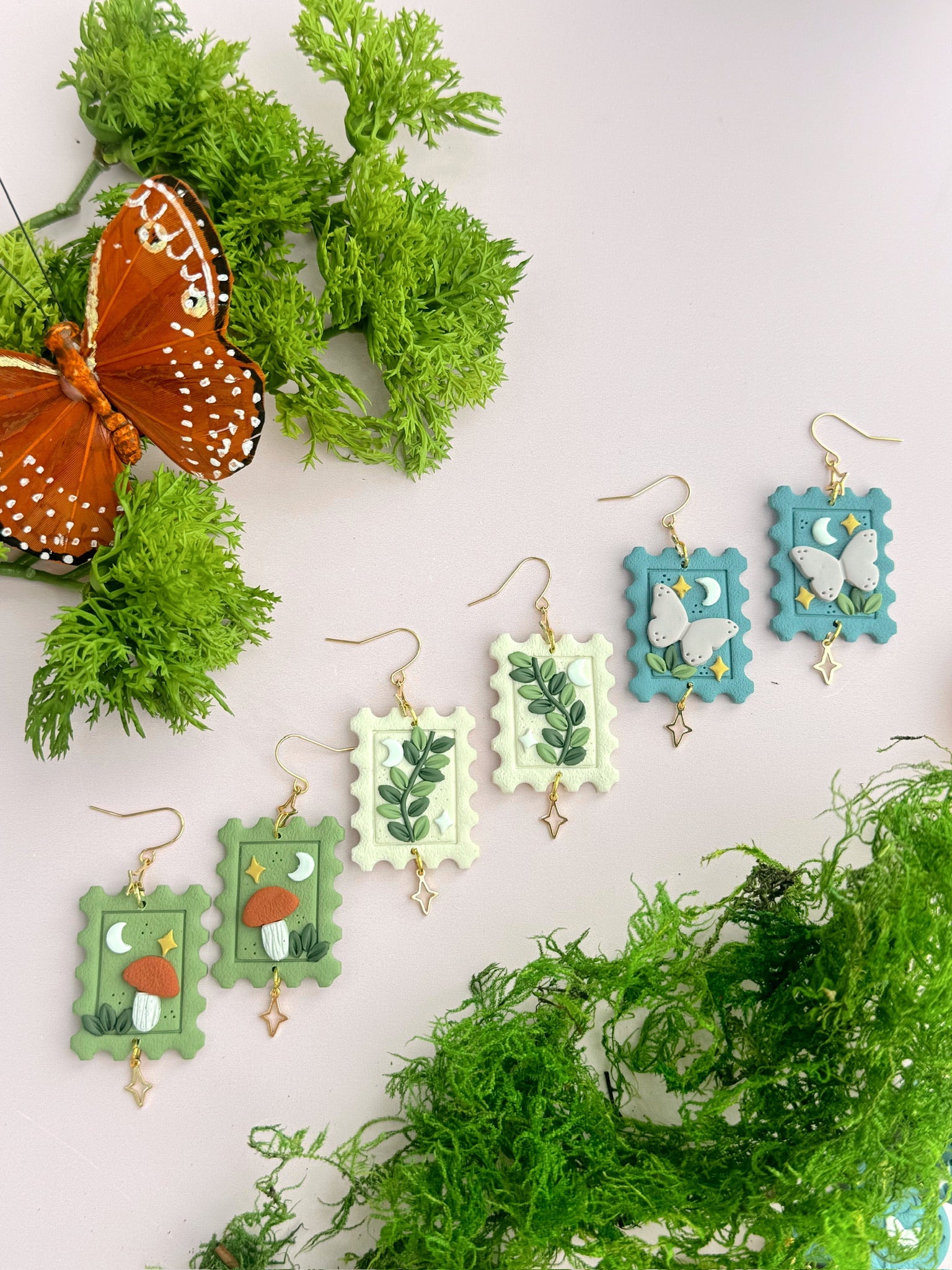 Butterfly Stamp Dangles - Concordia Style Boutique