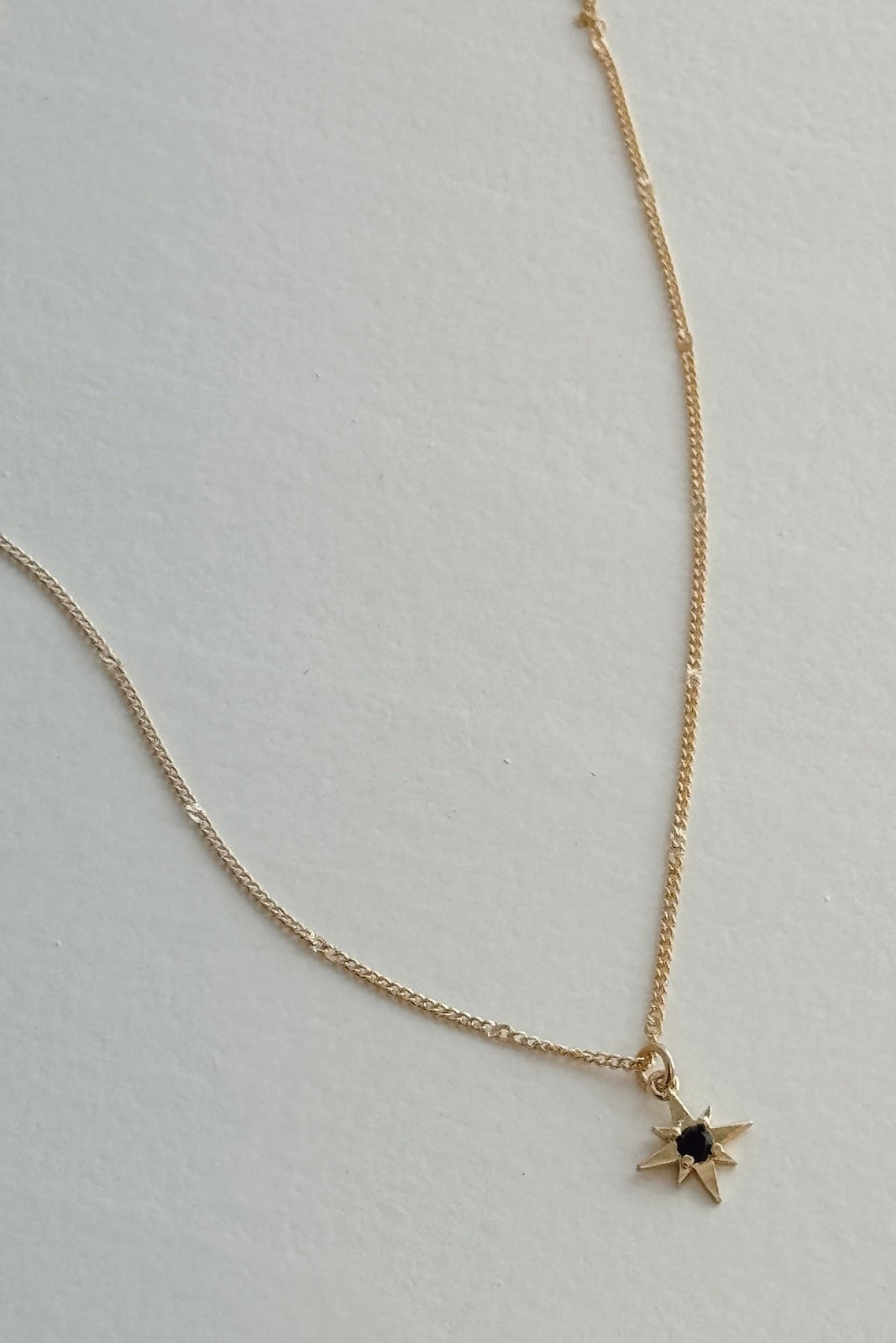 PETITE BLACK STARBURST NECKLACE - Concordia Style Boutique