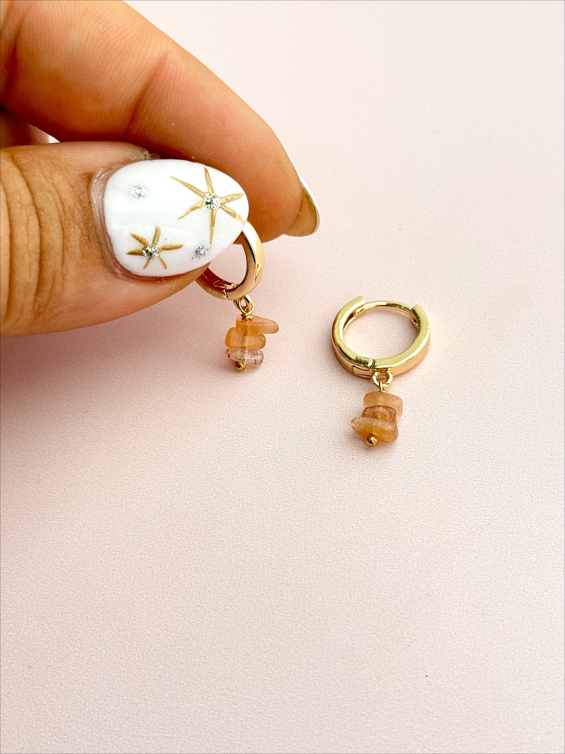 Gemstone Huggies - Concordia Style Boutique