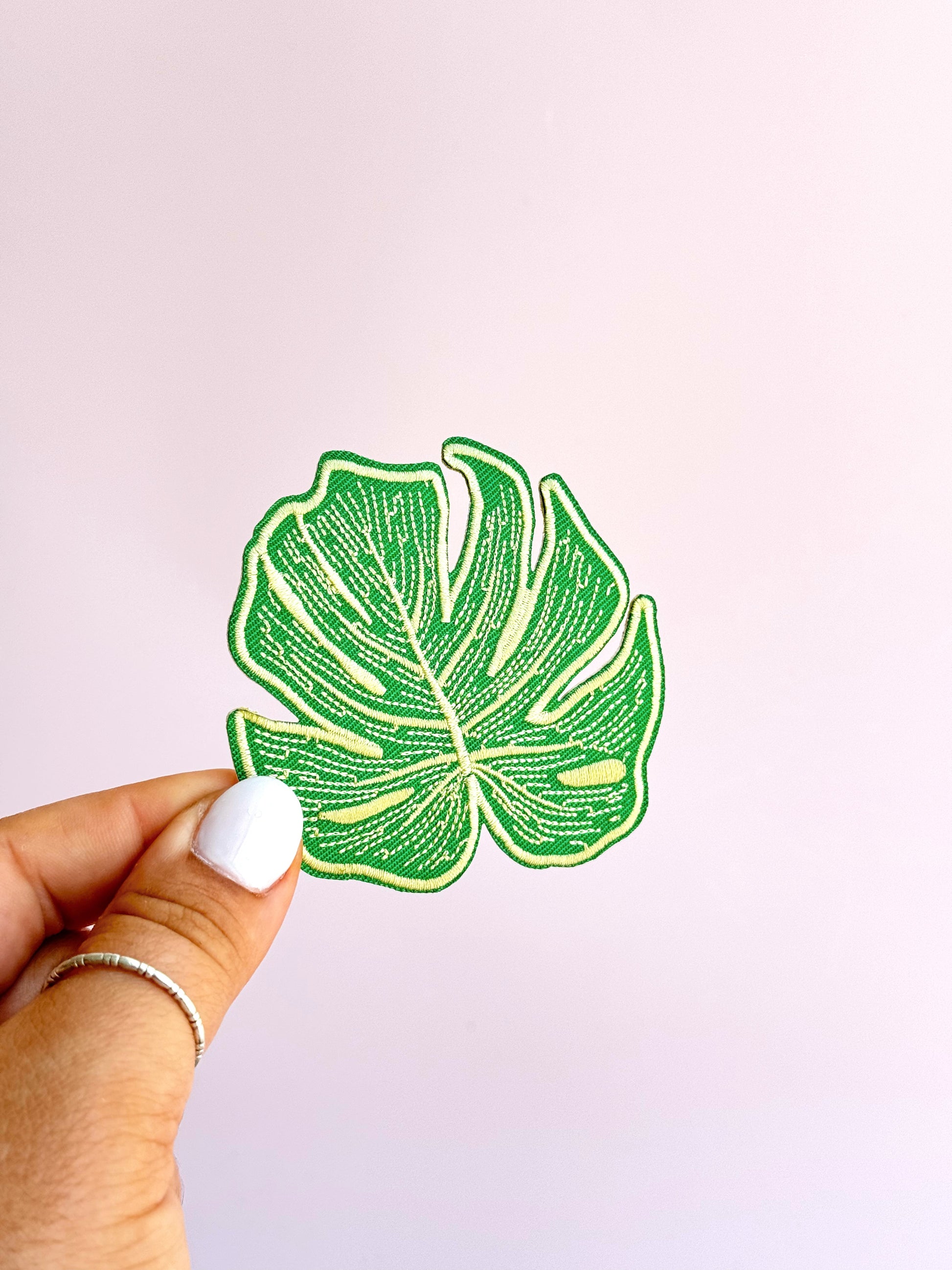 Monstera Leaf (Iron-On) Patch - Concordia Style Boutique
