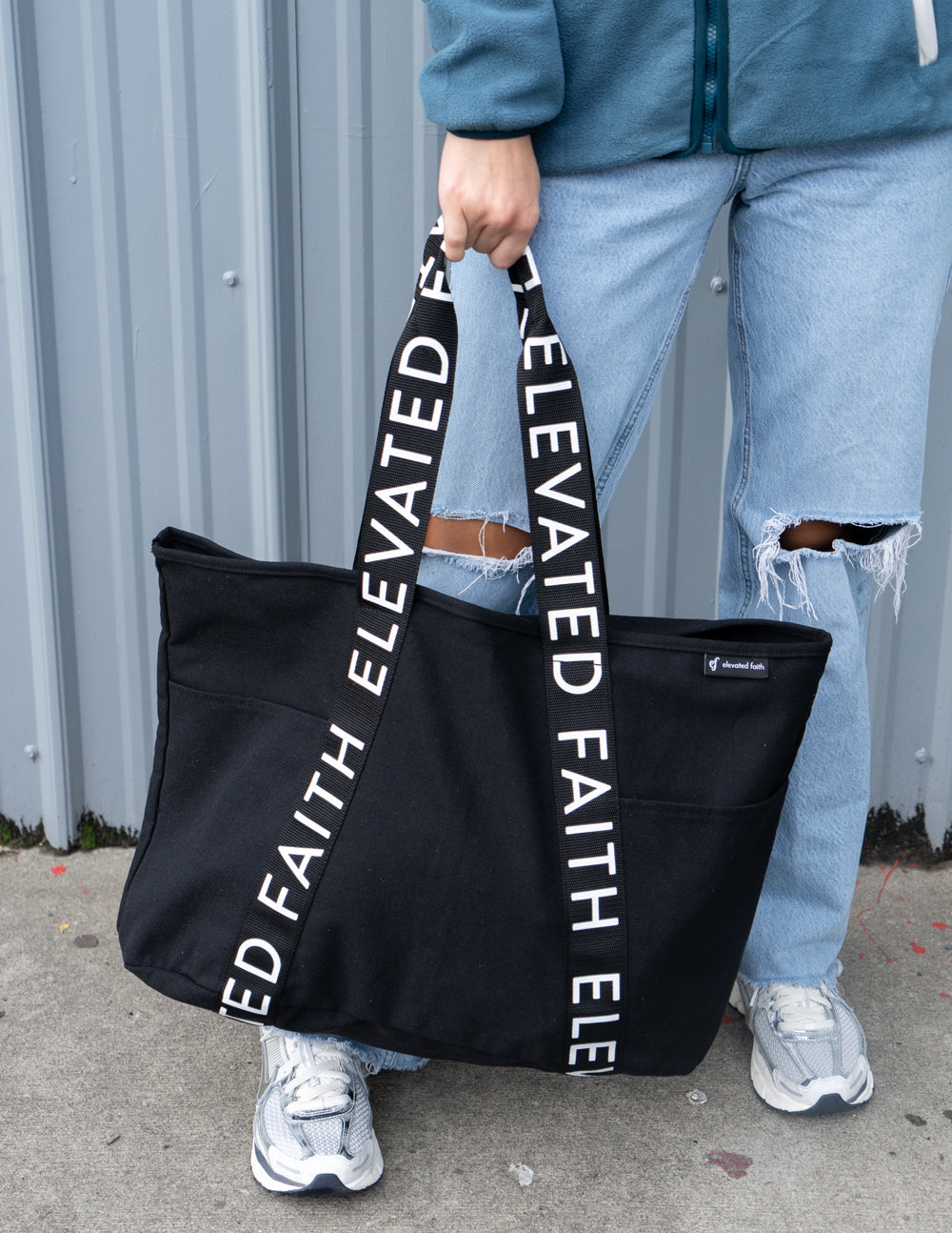 The Large Everyday Black Tote - Concordia Style Boutique