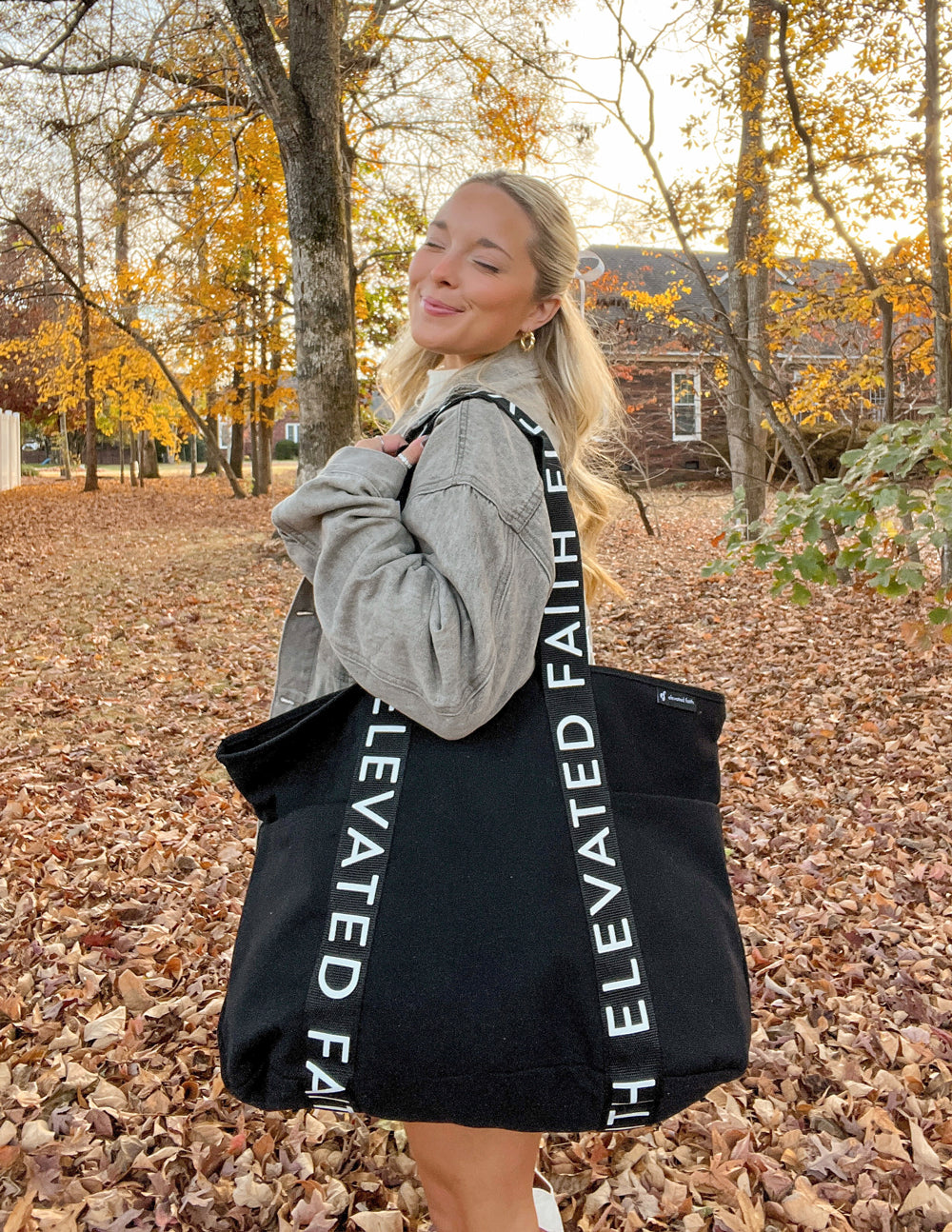 The Large Everyday Black Tote - Concordia Style Boutique