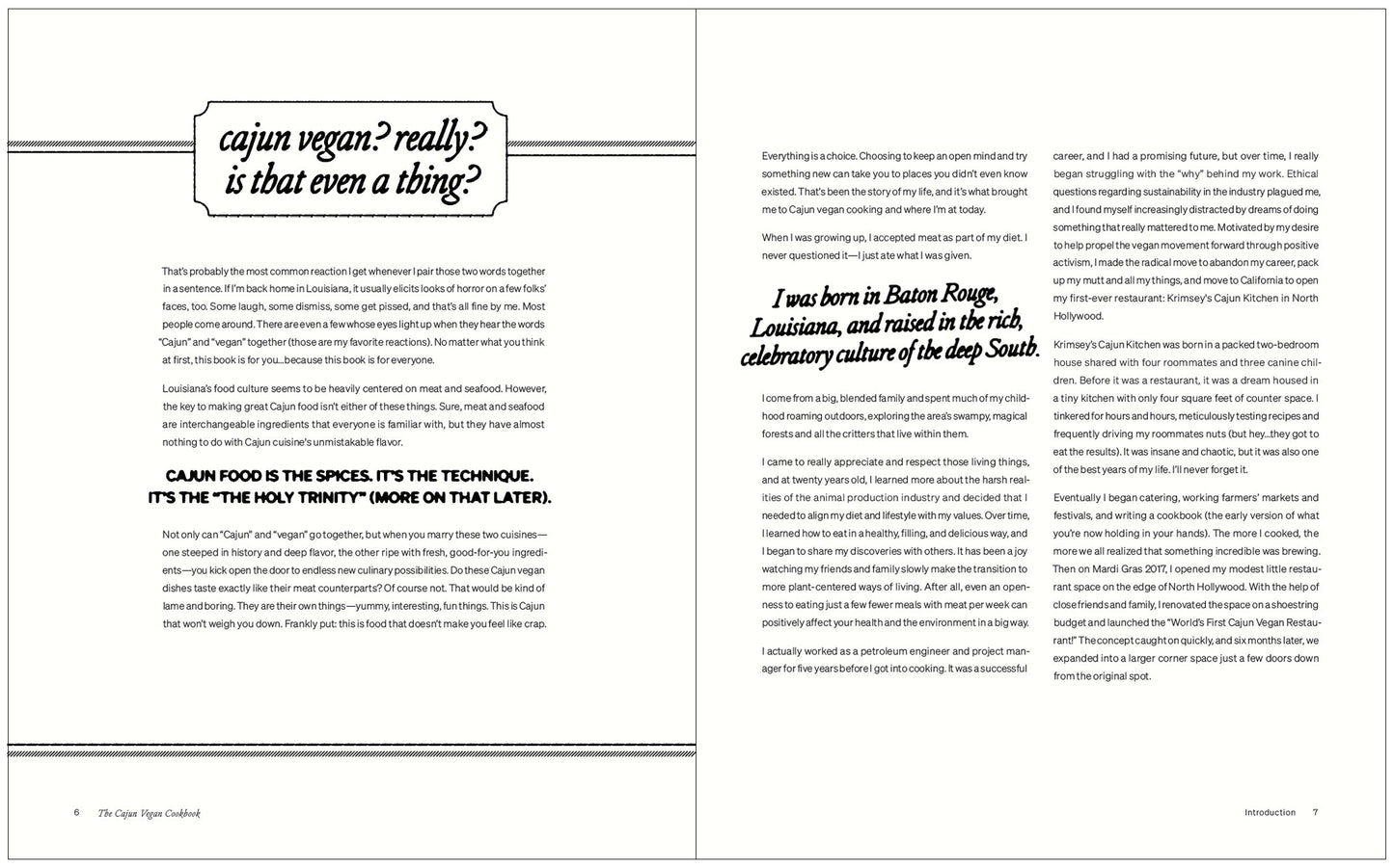 The Cajun Vegan Cookbook