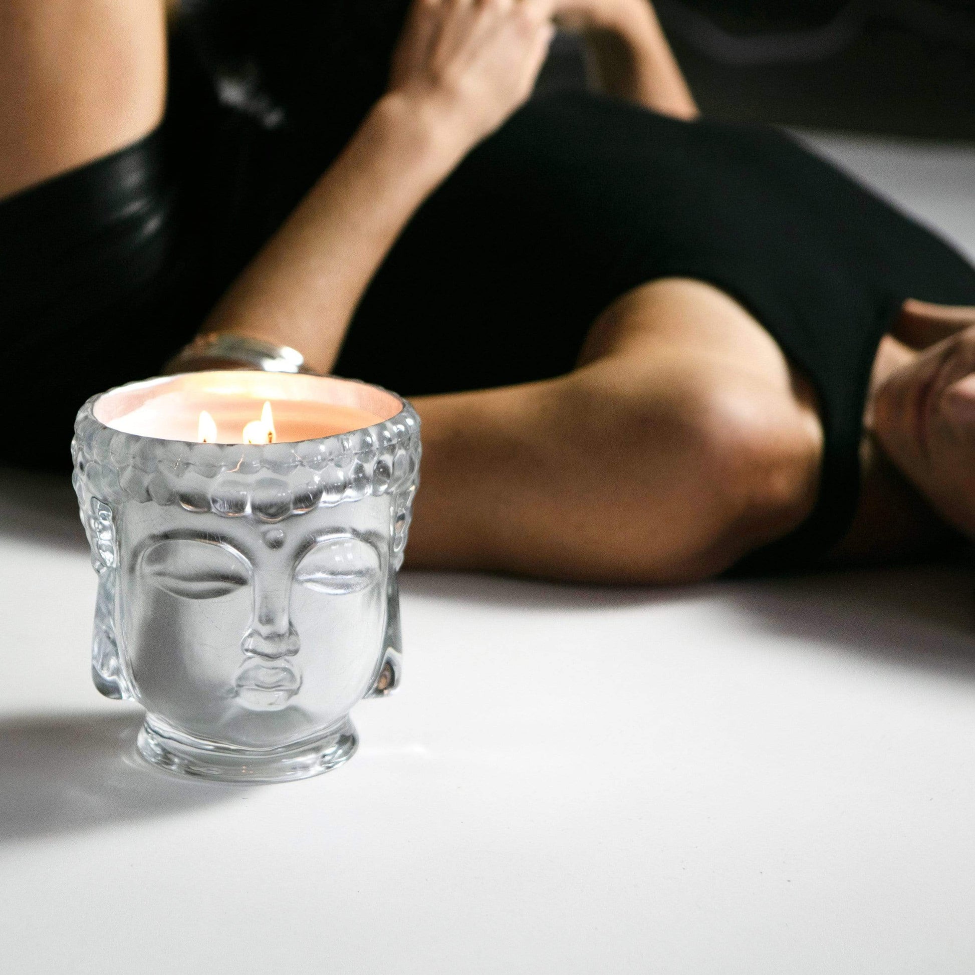 Supernova | Pure Silver Clear Glass Buddha Royale - Concordia Style Boutique
