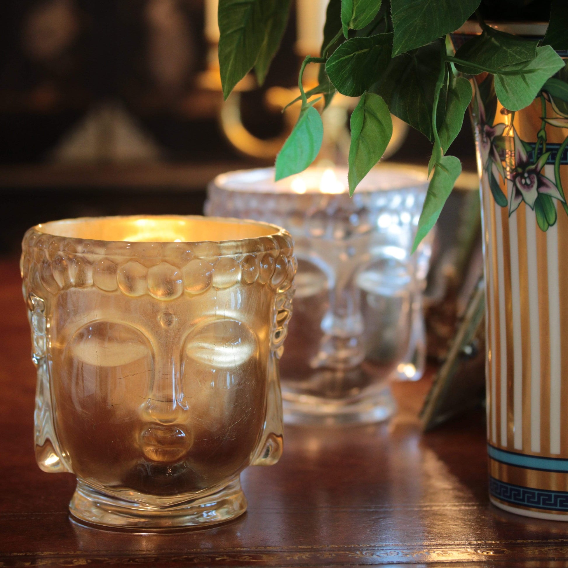 Croesus | 24K Gold Clear Glass Buddha Royale - Concordia Style Boutique