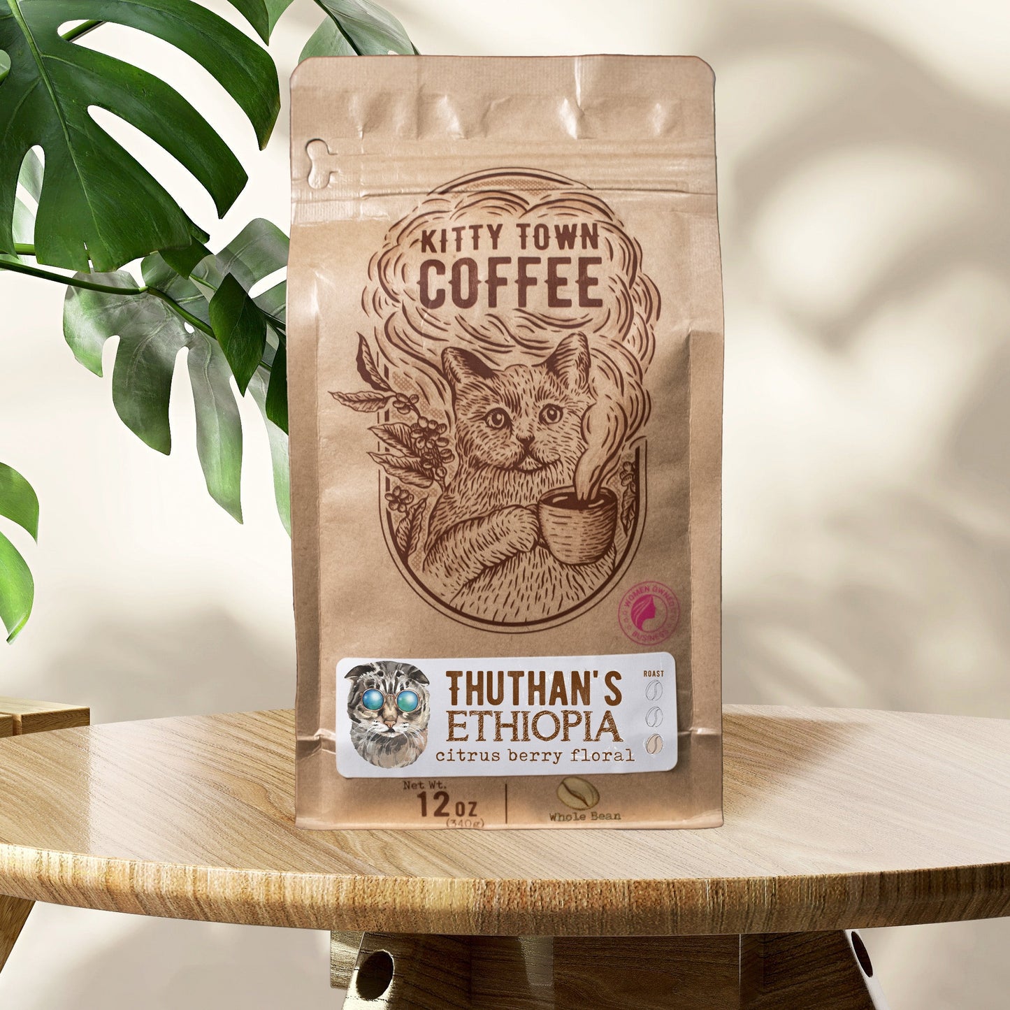 Thuthan's Ethiopia Sidamo: Light Roast Natural Process - Concordia Style Boutique