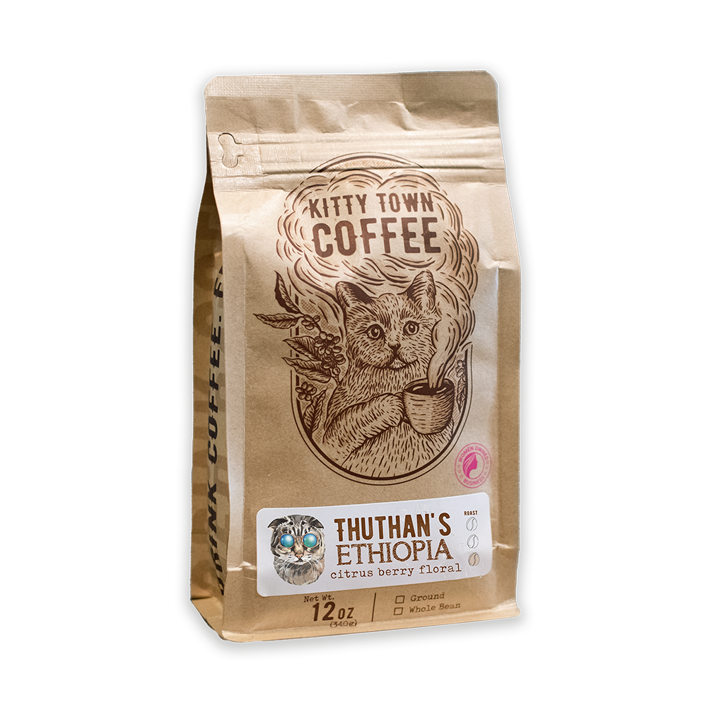 Thuthan's Ethiopia Sidamo: Light Roast Natural Process - Concordia Style Boutique