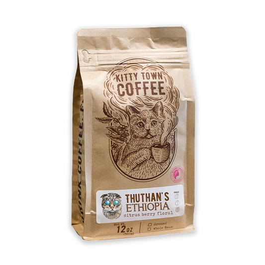 Thuthan's Ethiopia Sidamo: Light Roast Natural Process - Concordia Style Boutique