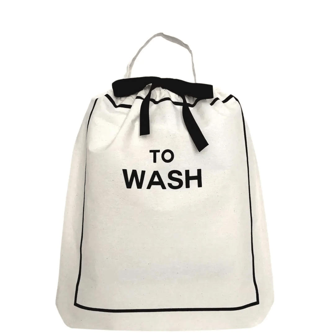 To Wash Laundry Bag, Cream - Concordia Style Boutique