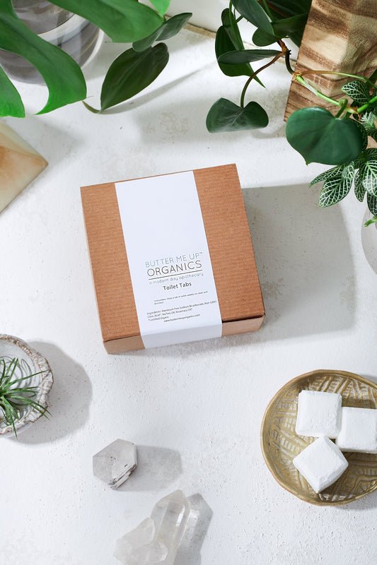 Organic Toilet Tabs / Antibacterial / Toilet Cleaning - Concordia Style Boutique