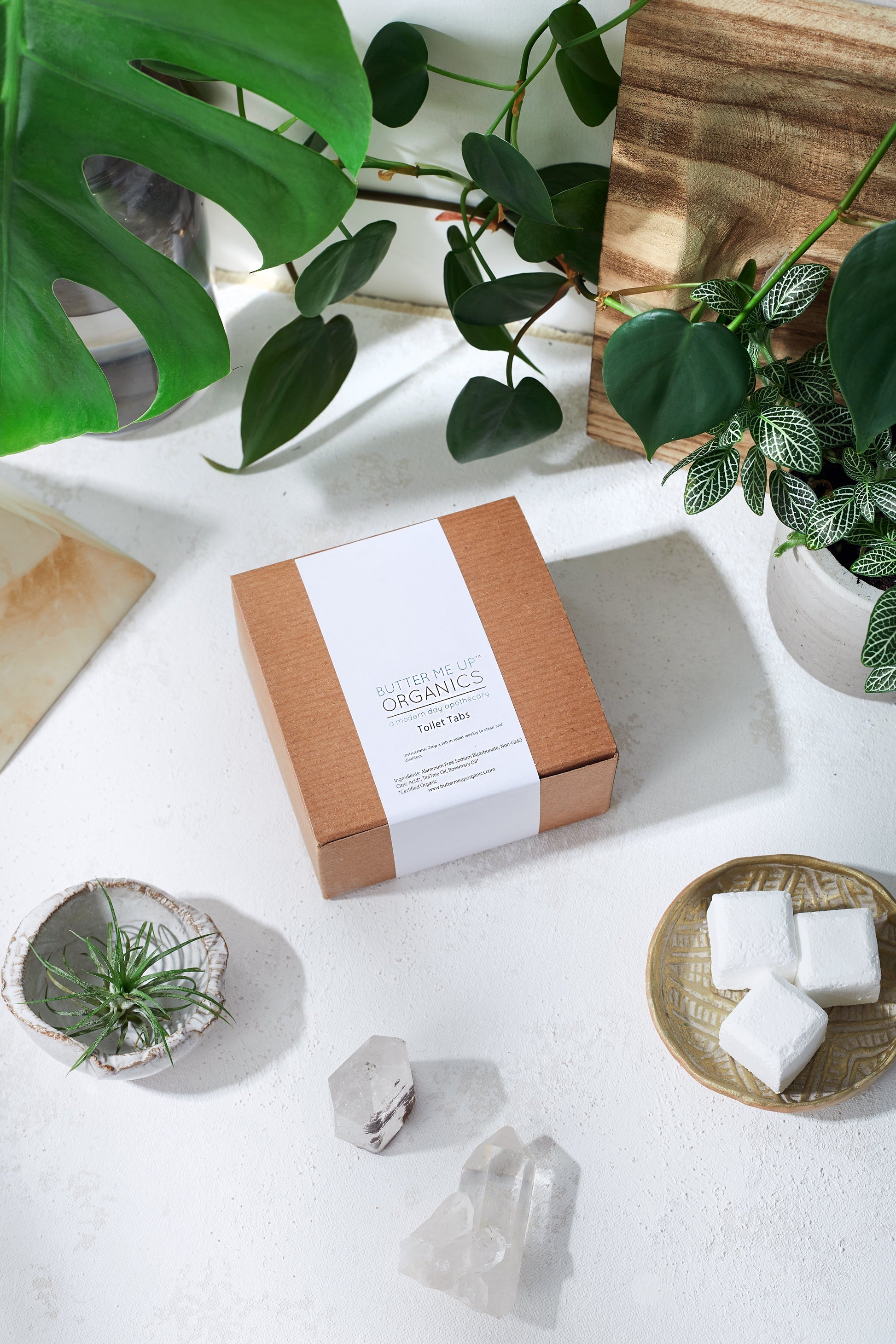 Organic Toilet Tabs / Antibacterial / Toilet Cleaning - Concordia Style Boutique