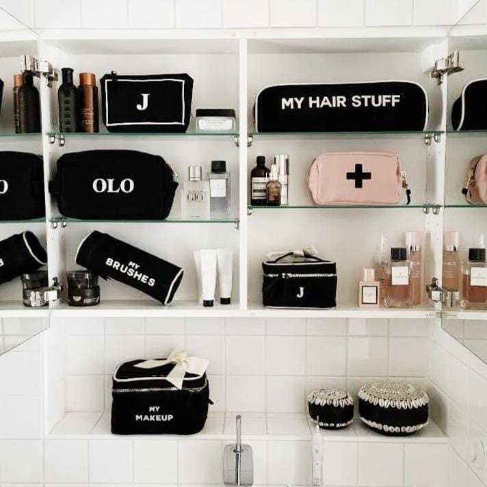 Hair Stuff Travel Case, Black - Concordia Style Boutique