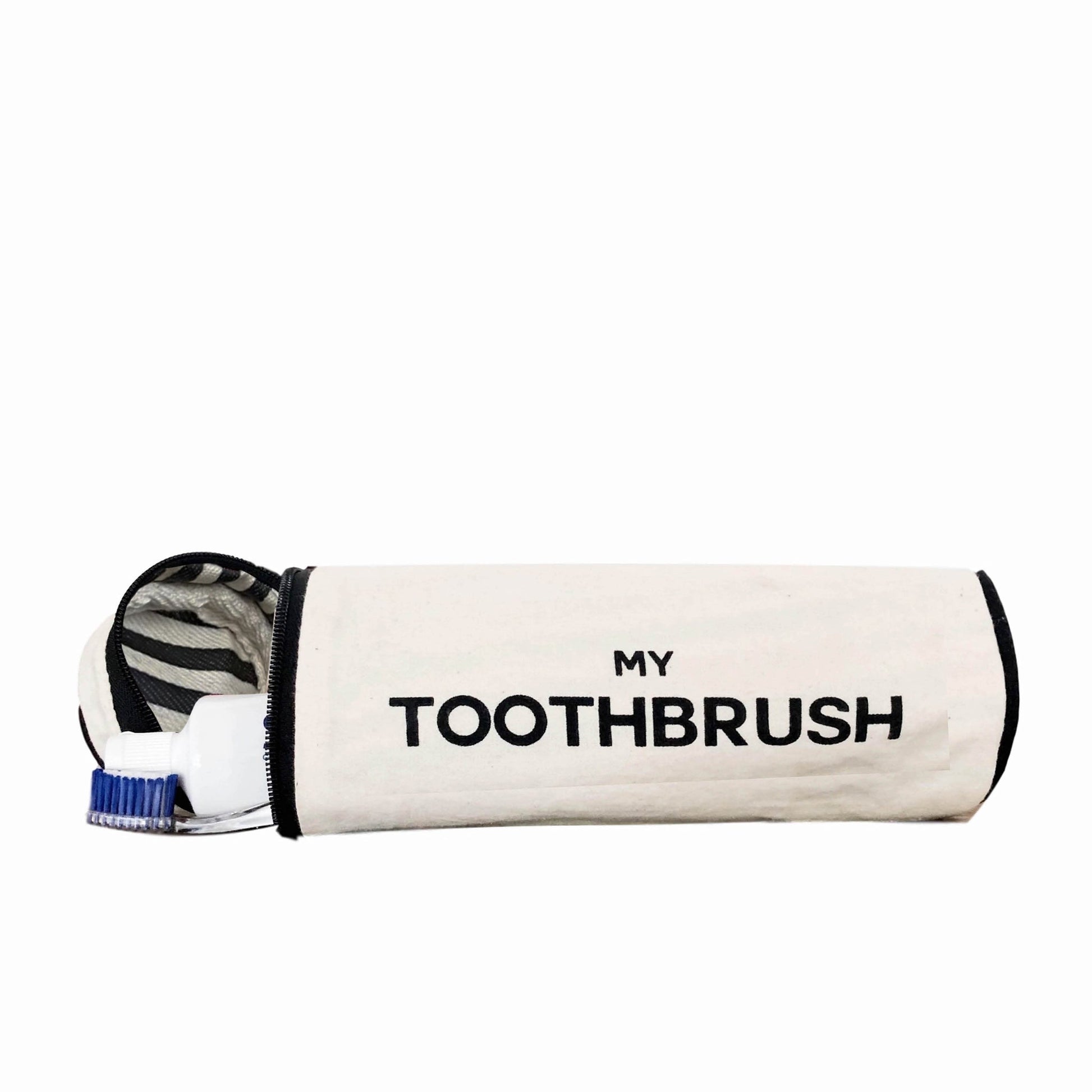 Toothbrush Travel Case, Cream - Concordia Style Boutique