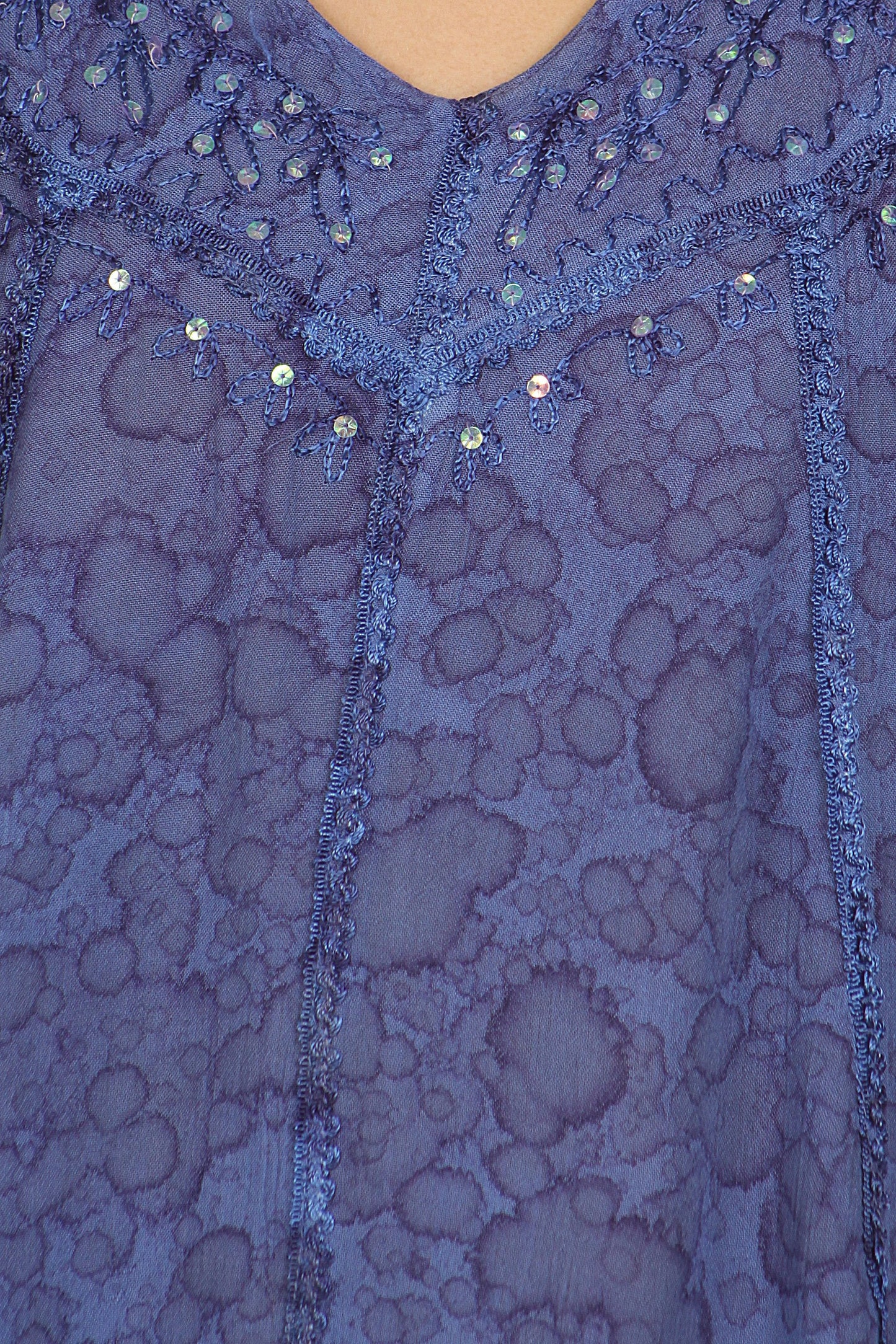Sakkas Charolette Embroidery And Seqiun Accents Blouse - Concordia Style Boutique