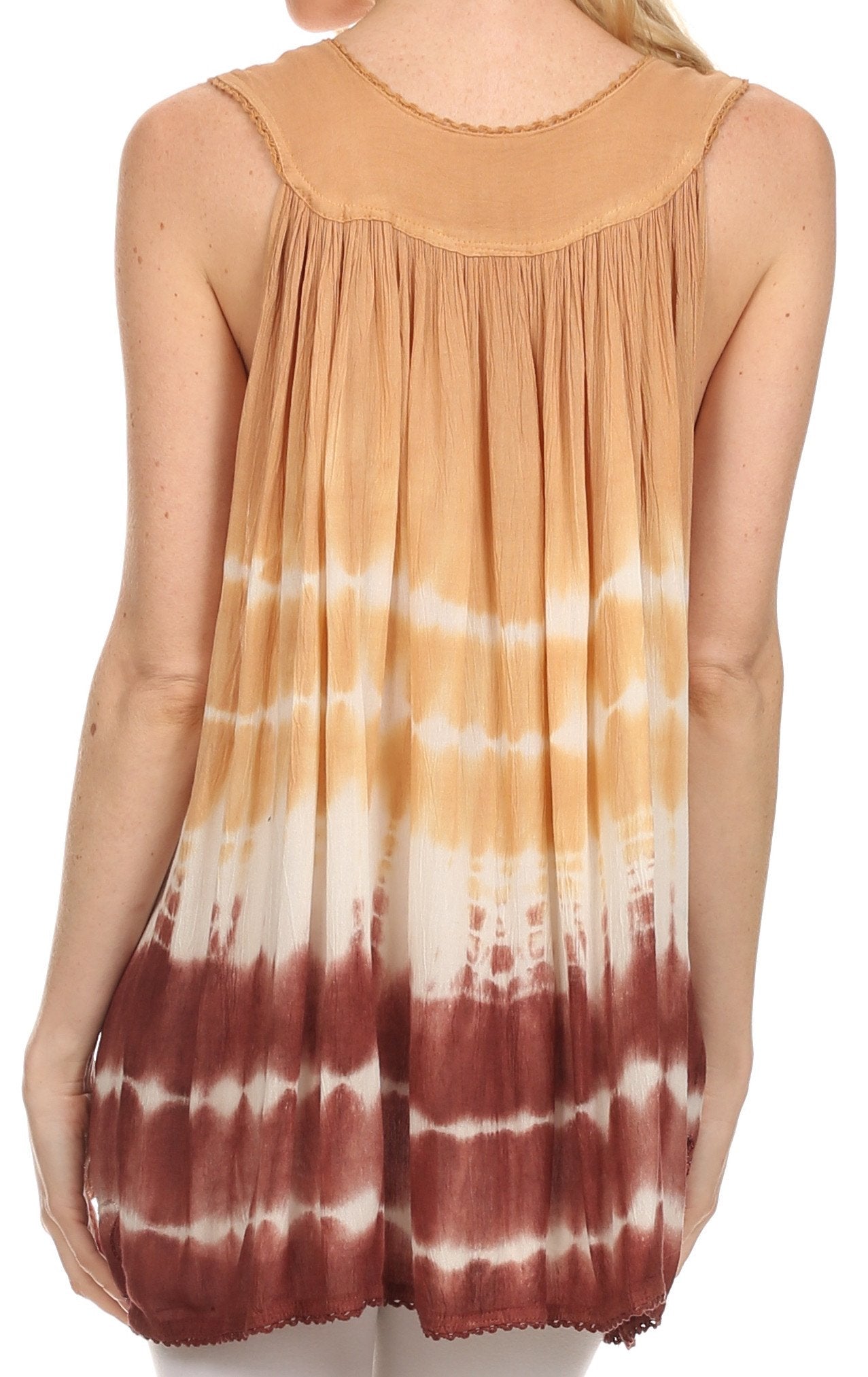 Sakkas Dakota Sky Sleeveless Blouse - Concordia Style Boutique