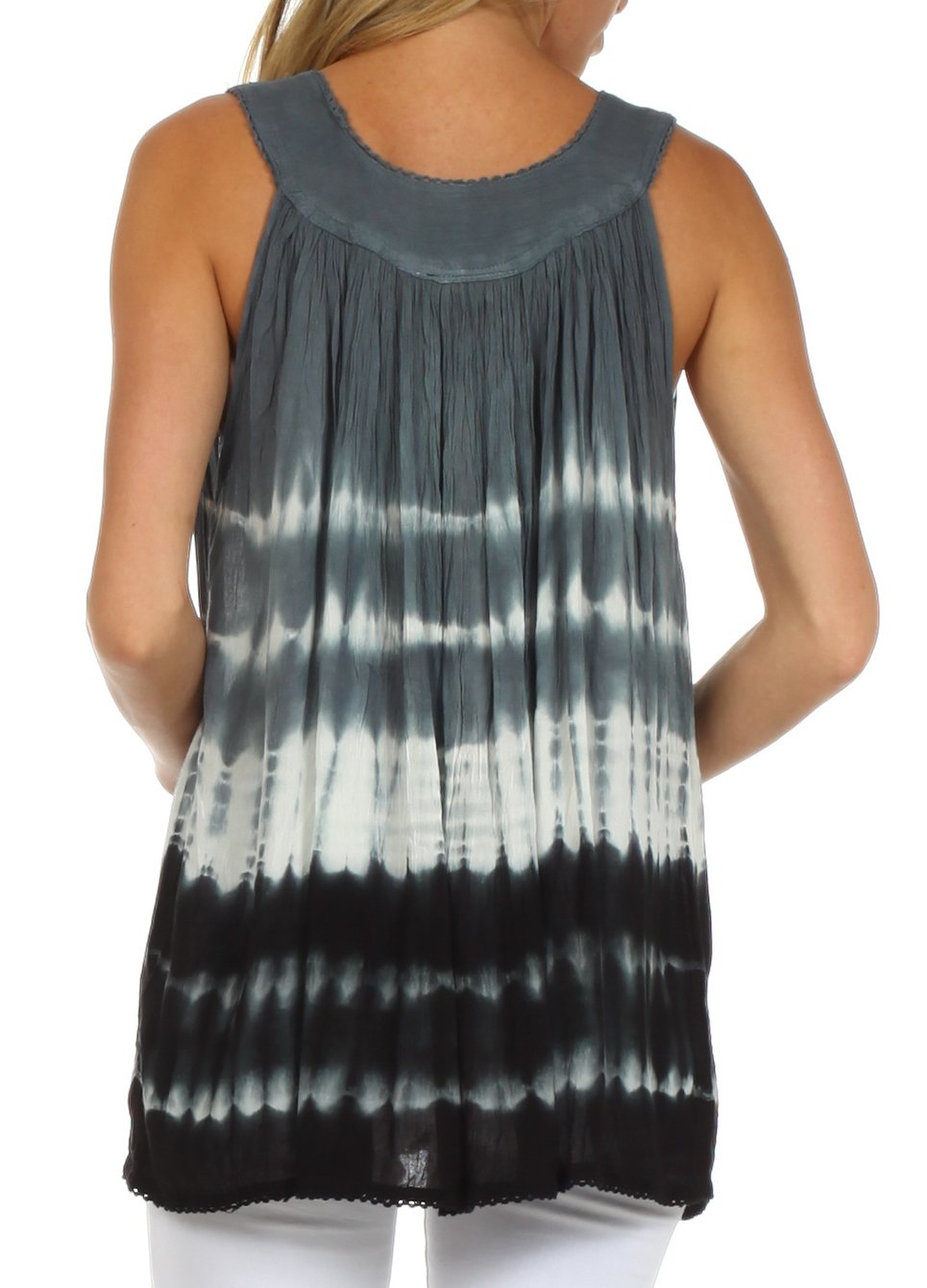 Sakkas Dakota Sky Sleeveless Blouse - Concordia Style Boutique