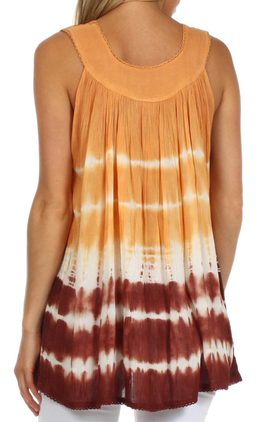 Sakkas Dakota Sky Sleeveless Blouse - Concordia Style Boutique