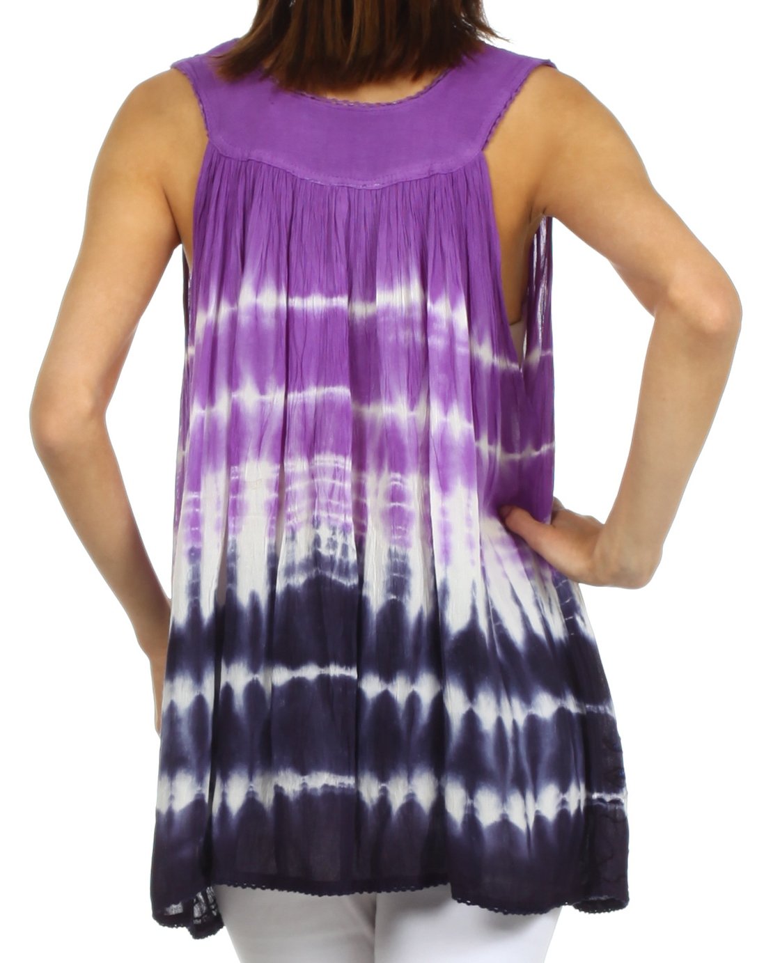 Sakkas Dakota Sky Sleeveless Blouse - Concordia Style Boutique