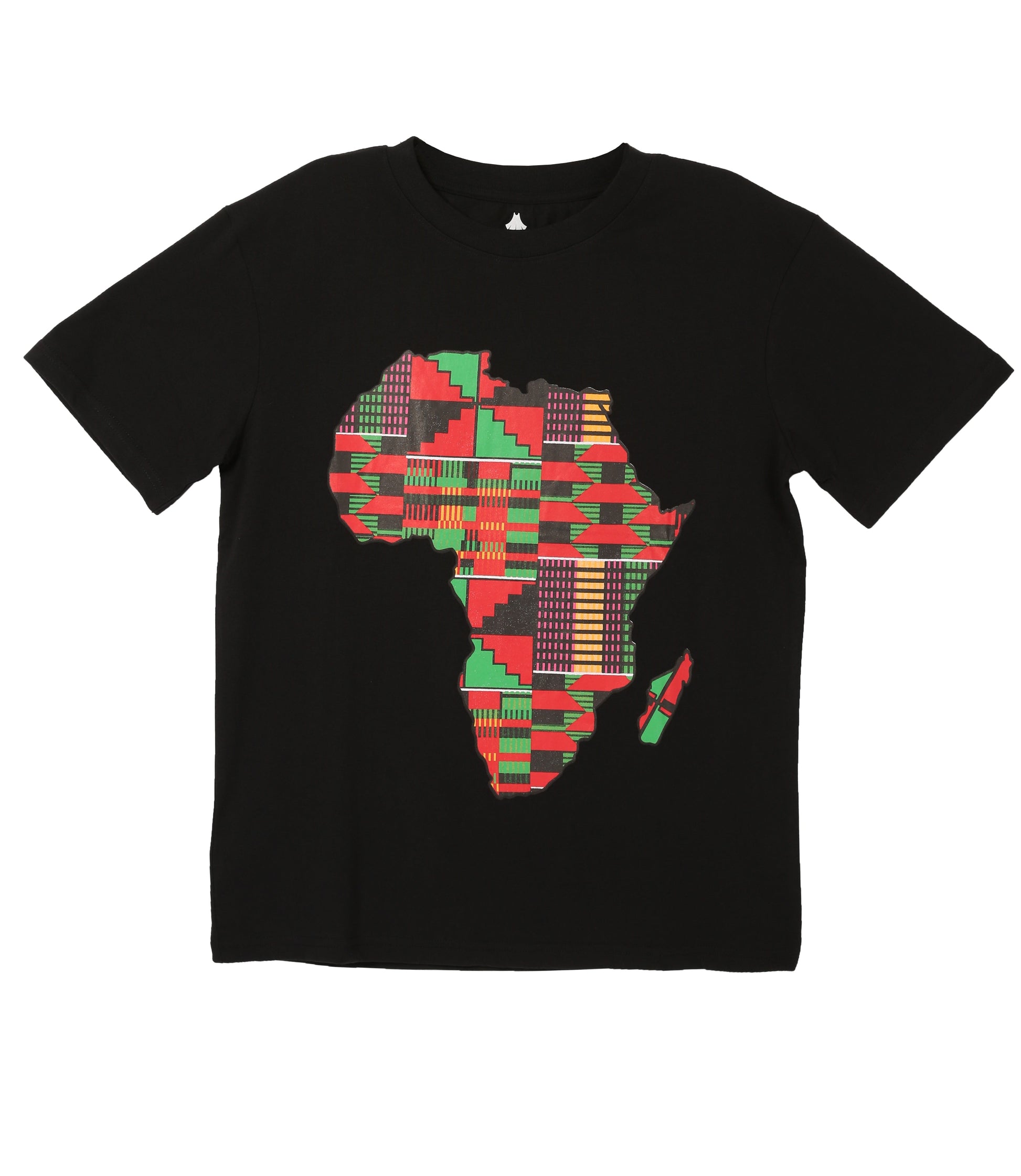 Sakkas Esi Unisex African American T-shirt Printed Kente Tee Short Sleeve - Concordia Style Boutique