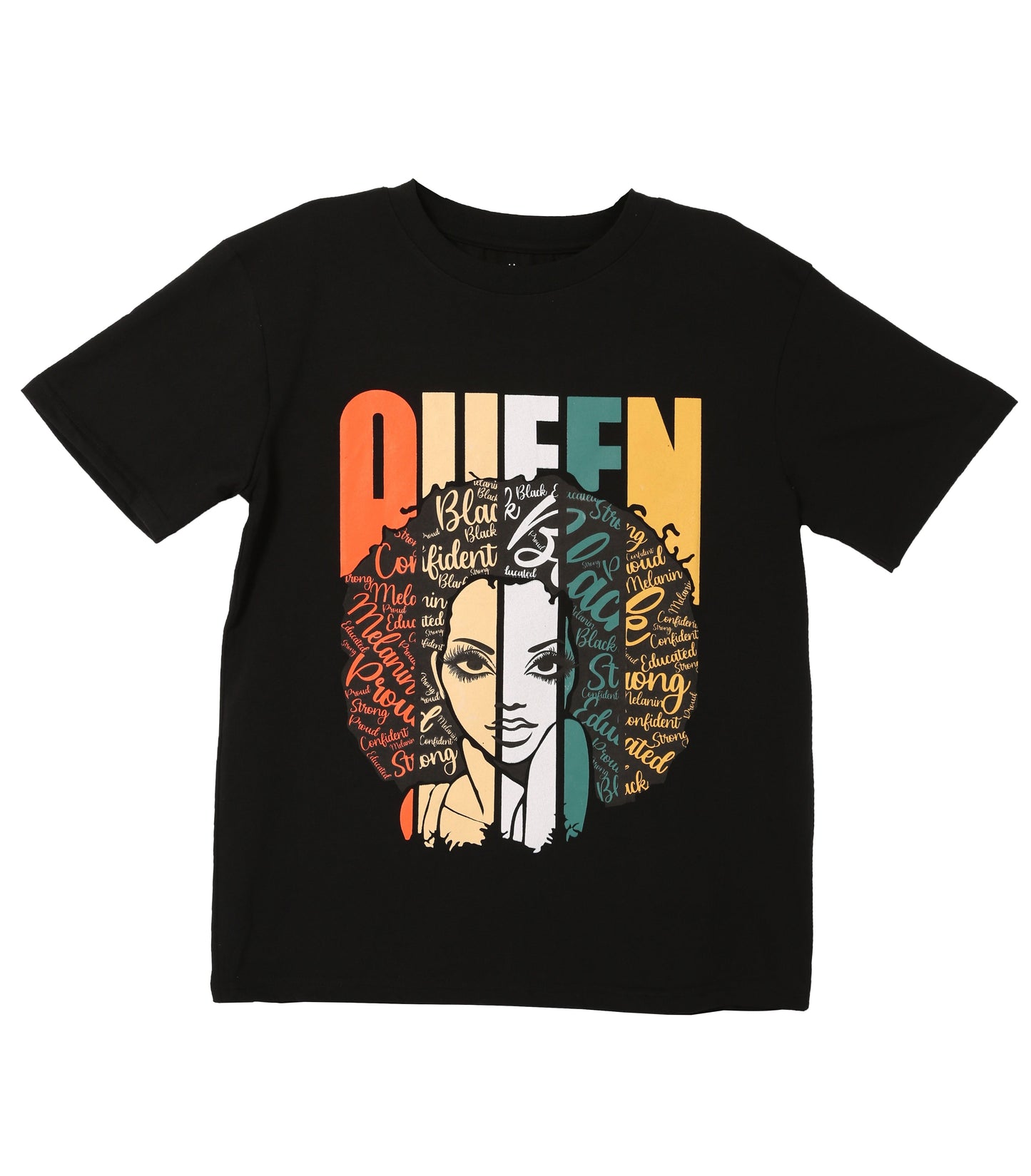 Sakkas Esi Unisex African American T-shirt Printed Kente Tee Short Sleeve - Concordia Style Boutique