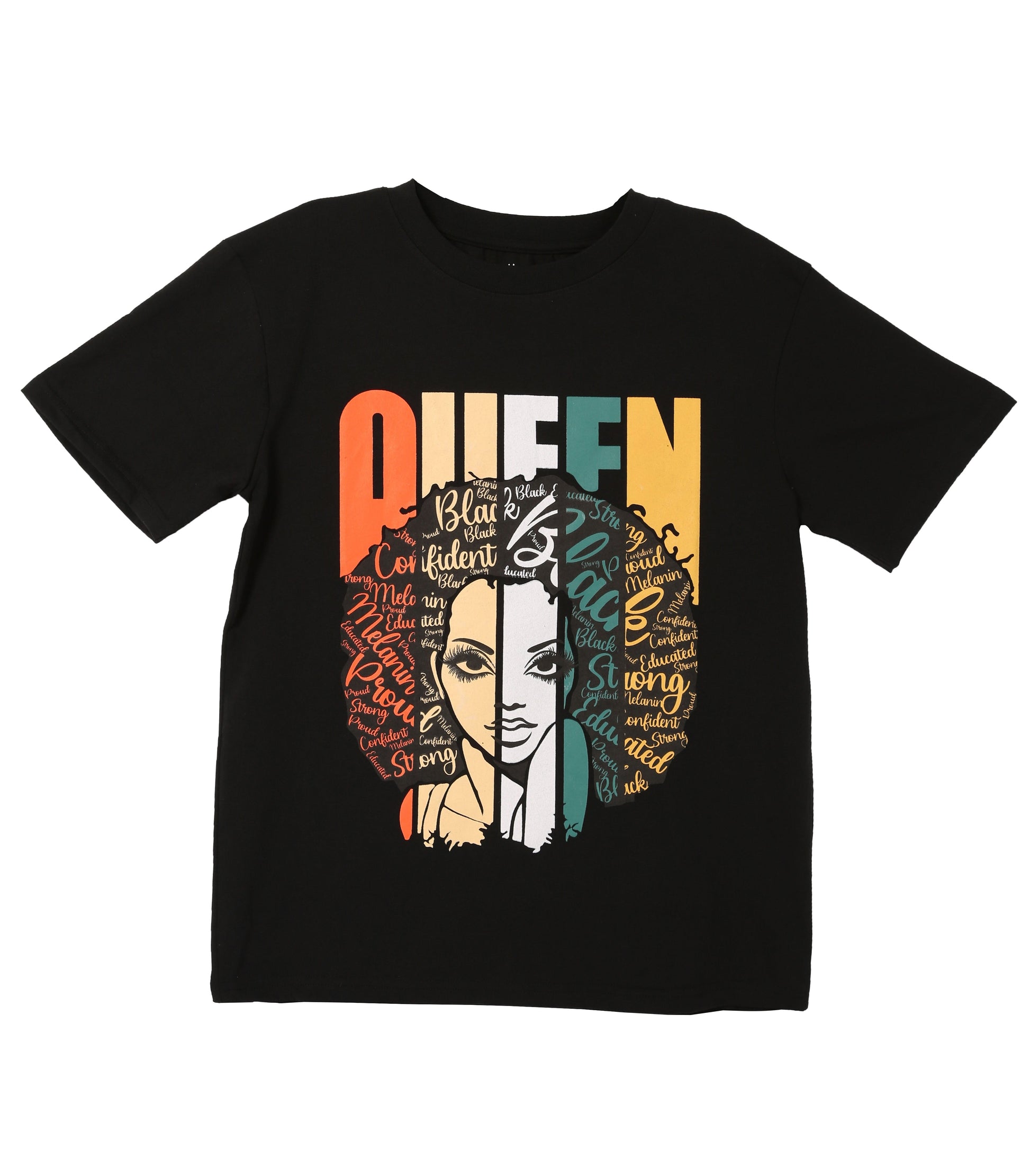 Sakkas Esi Unisex African American T-shirt Printed Kente Tee Short Sleeve - Concordia Style Boutique