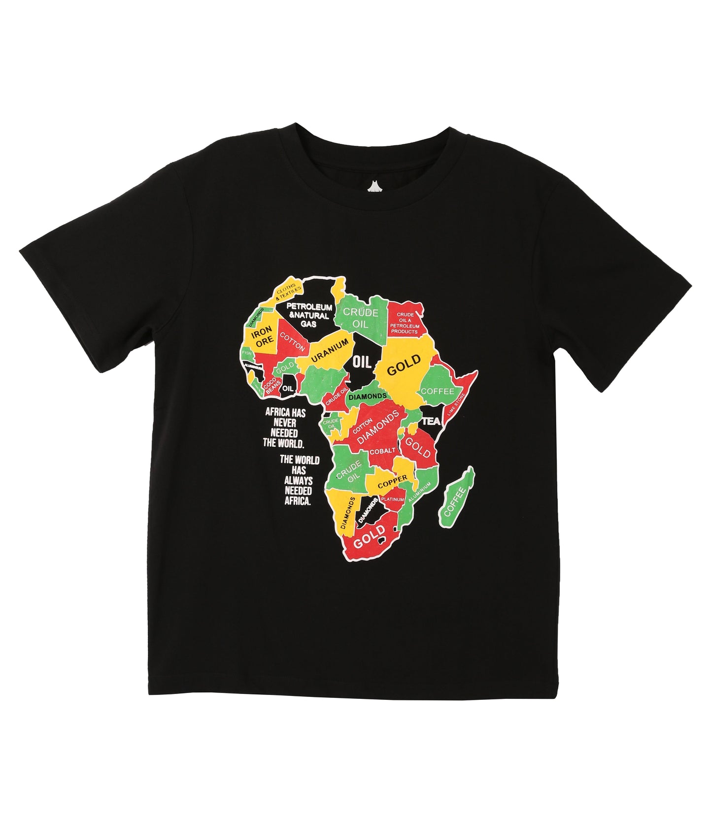 Sakkas Esi Unisex African American T-shirt Printed Kente Tee Short Sleeve - Concordia Style Boutique
