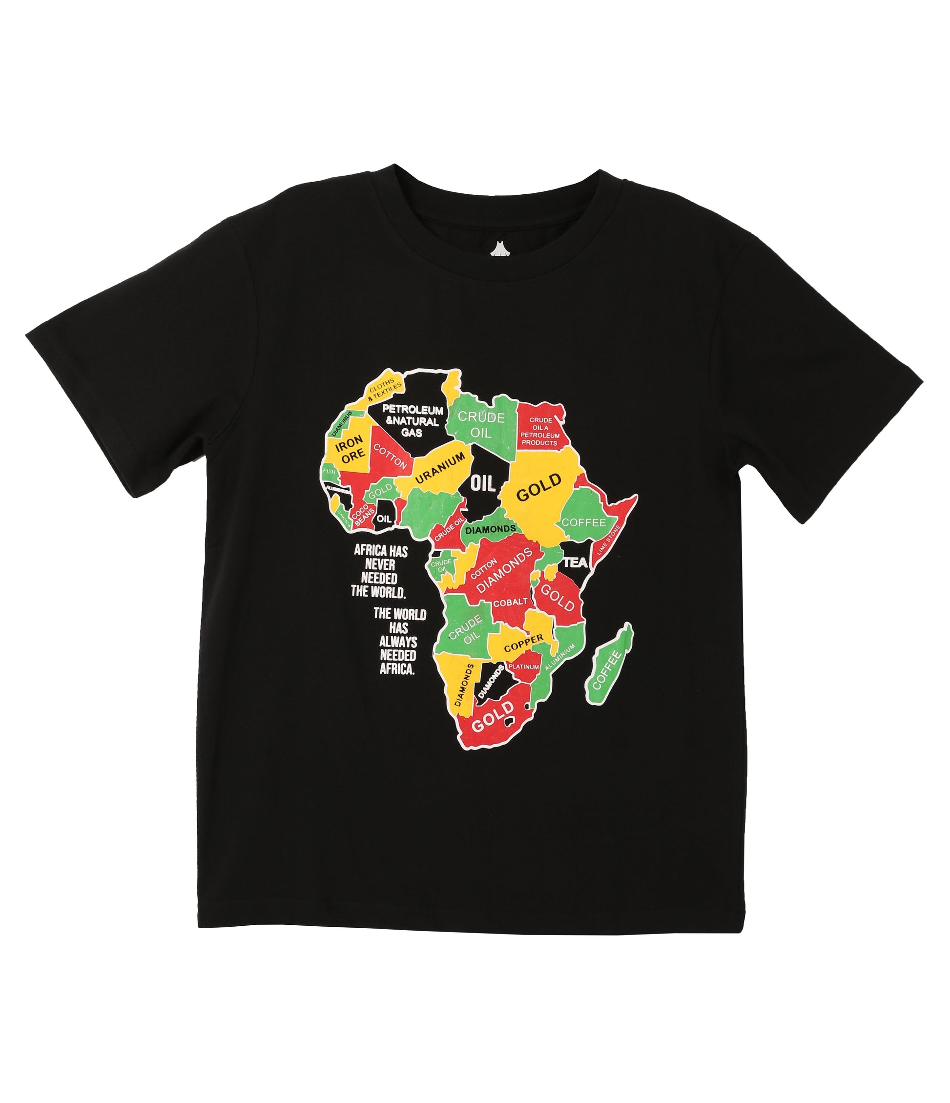 Sakkas Esi Unisex African American T-shirt Printed Kente Tee Short Sleeve - Concordia Style Boutique