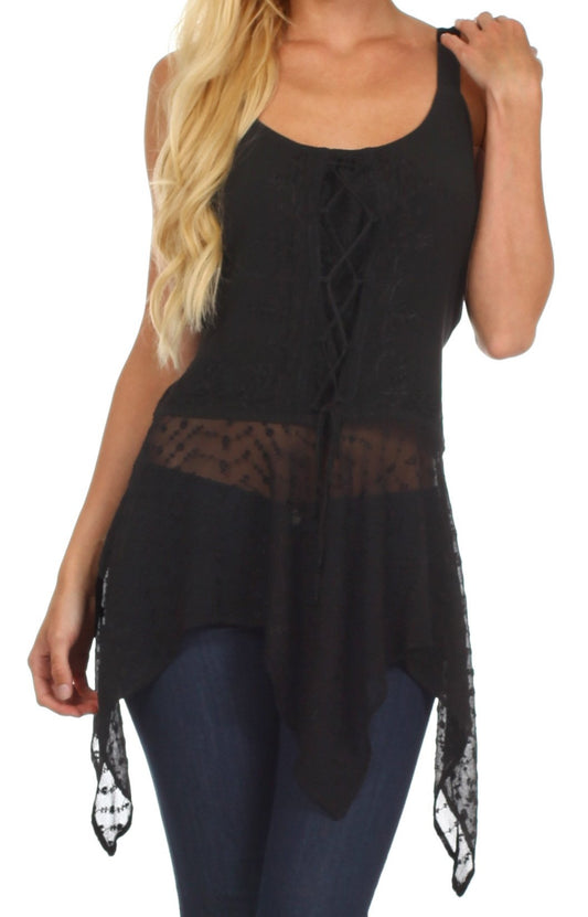 Sakkas Gisela Corset Style Top - Concordia Style Boutique