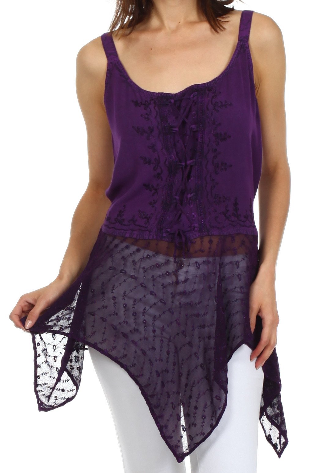 Sakkas Gisela Corset Style Top - Concordia Style Boutique