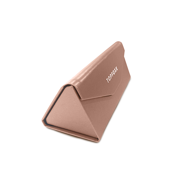Foldable Sunglasses Case - Rose Gold - Concordia Style Boutique