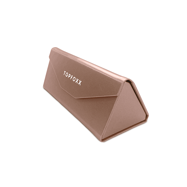 Foldable Sunglasses Case - Rose Gold - Concordia Style Boutique