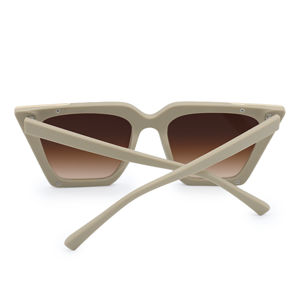 The CEO - Nude Frame Brown Lens Cateye Sunglasses - Concordia Style Boutique