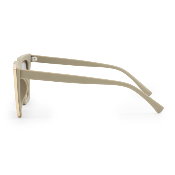 The CEO - Nude Frame Brown Lens Cateye Sunglasses - Concordia Style Boutique
