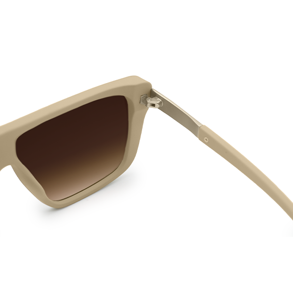 Rayz - Limited Edition Nude Squared Sunglasses - Concordia Style Boutique