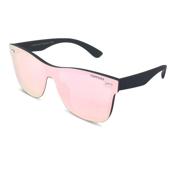 Sustainable Future Wife - Rosegold Square Wayfarer Sunglasses - Concordia Style Boutique