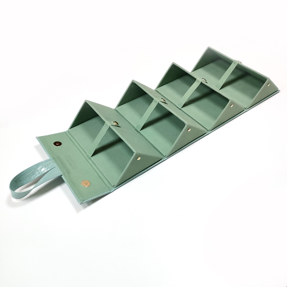 Turquoise Faux Croco Travel Case - Concordia Style Boutique