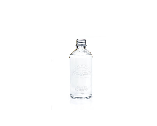 Organic Plus Whitening Mouthwash - REFILL CONCENTRATED - Glass Jar 3 oz